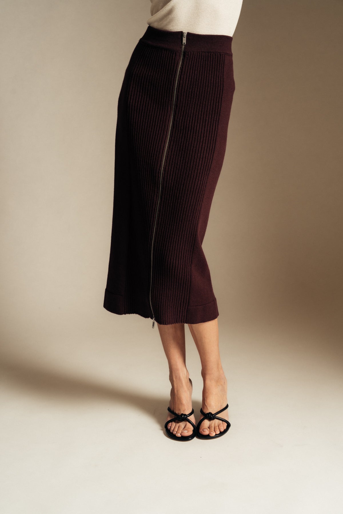 JIL SANDER | KNIT SKIRT - MAXFIELD LA