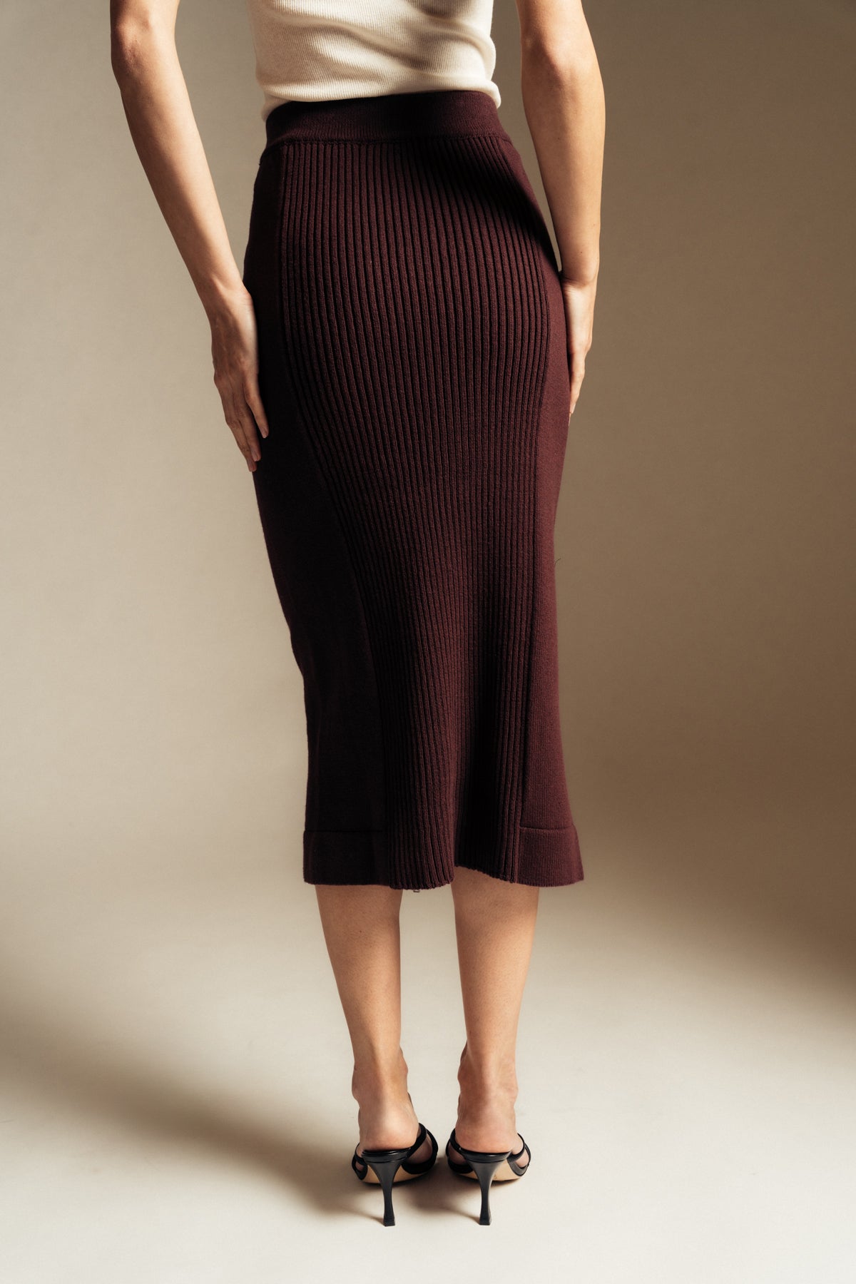 JIL SANDER | KNIT SKIRT - MAXFIELD LA