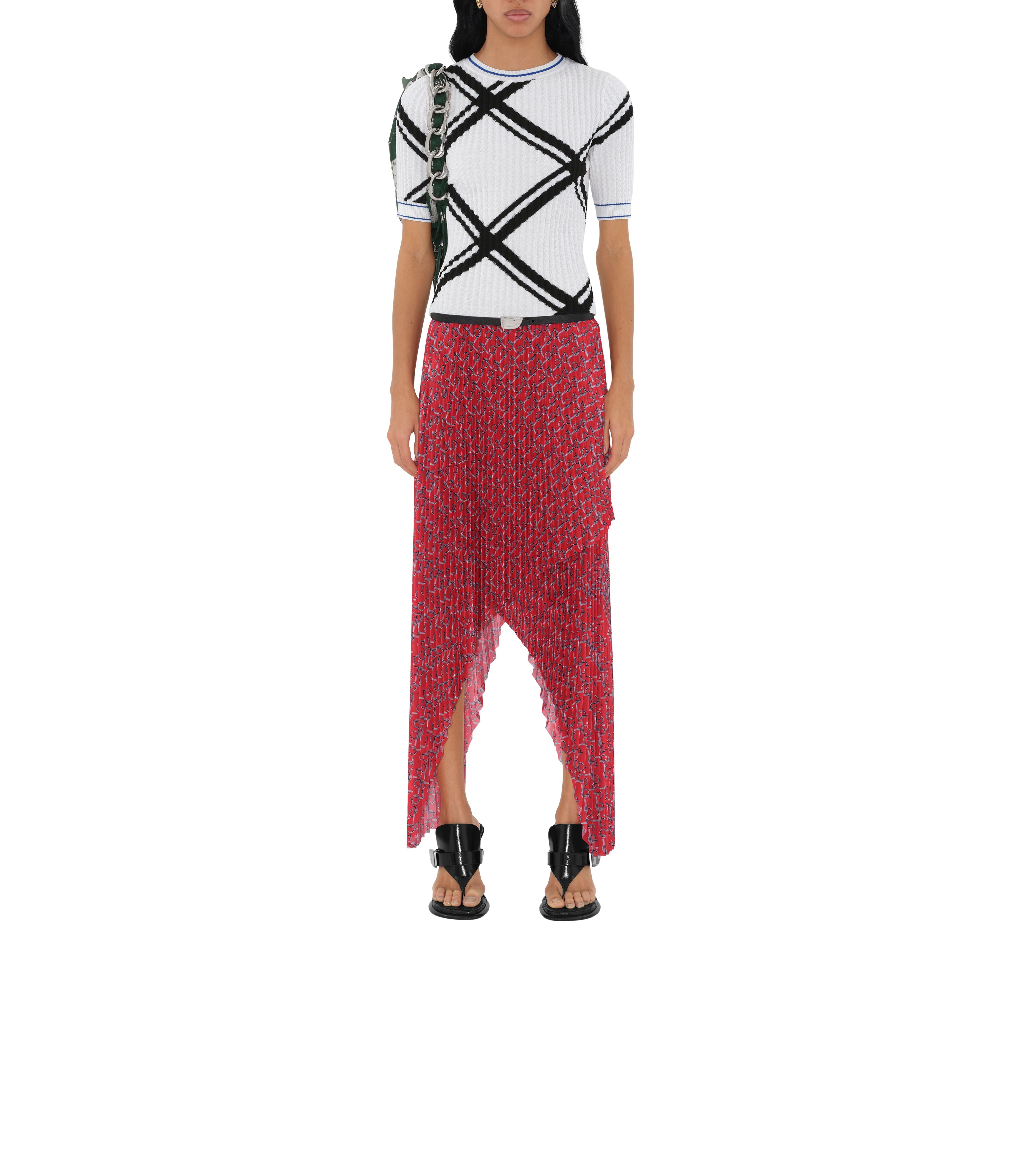 BURBERRY | CHECK COTTON TOP - MAXFIELD LA