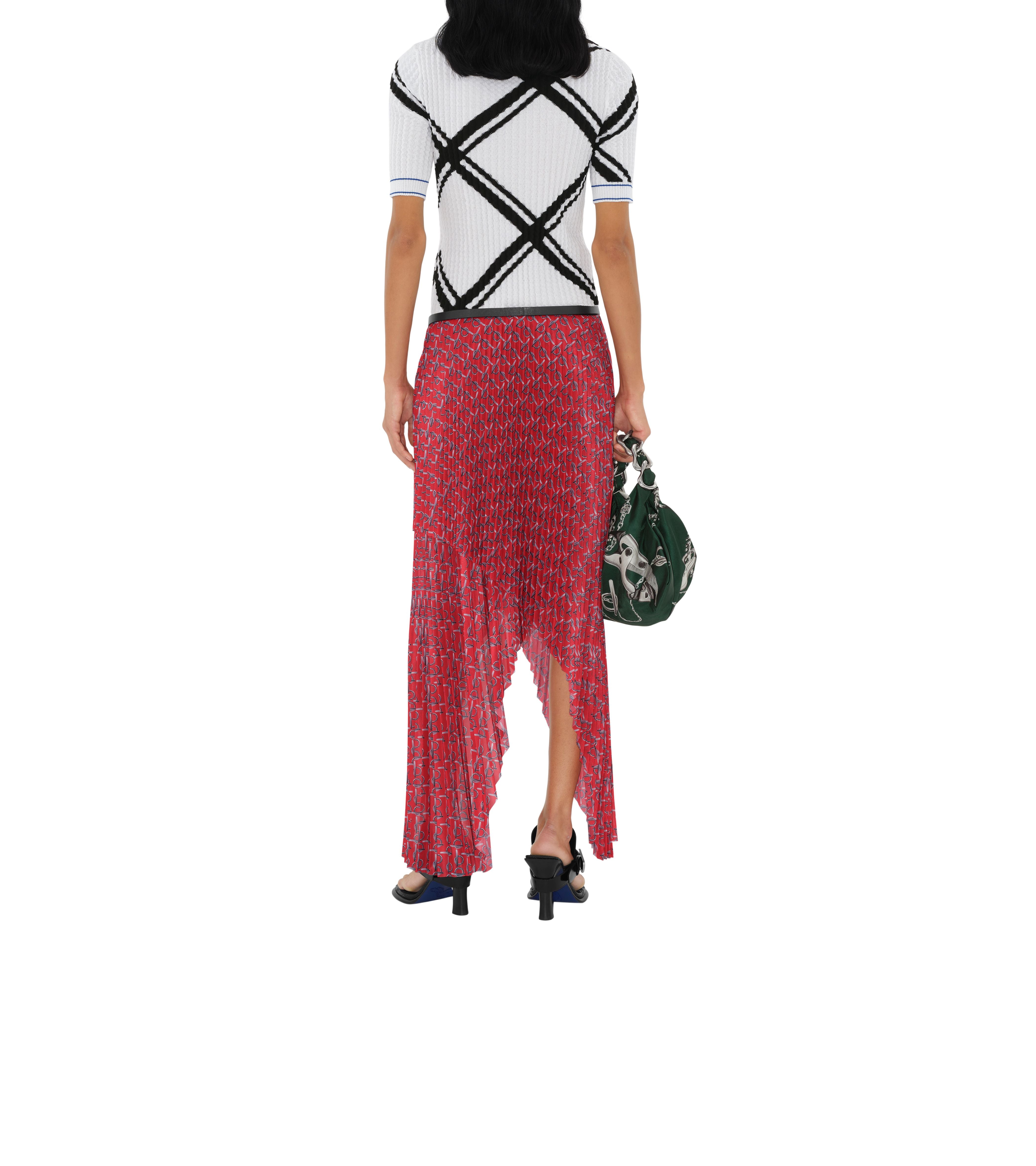 BURBERRY | CHECK COTTON TOP - MAXFIELD LA