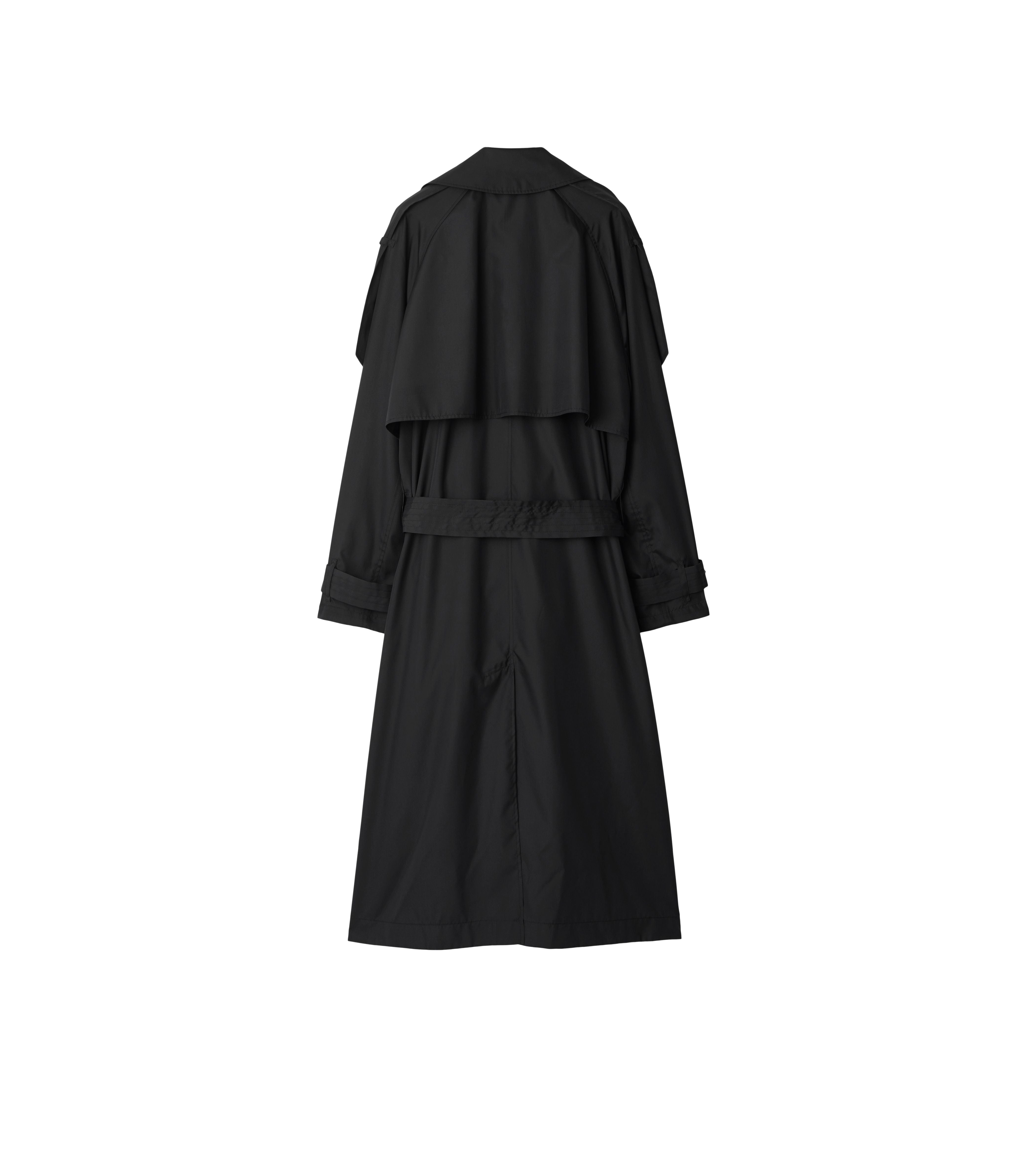 BURBERRY | LONG SILK TRENCH COAT