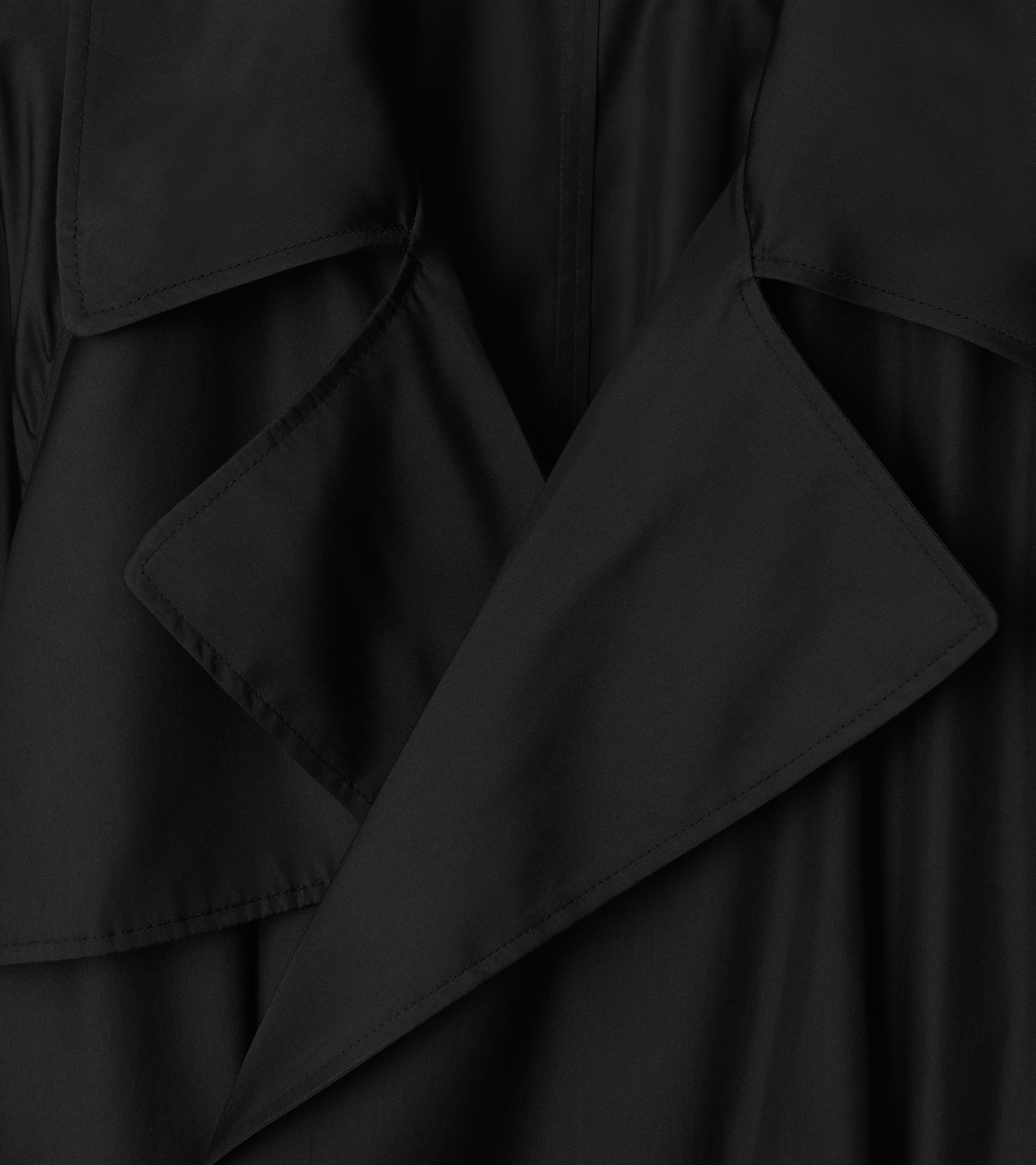 BURBERRY | LONG SILK TRENCH COAT