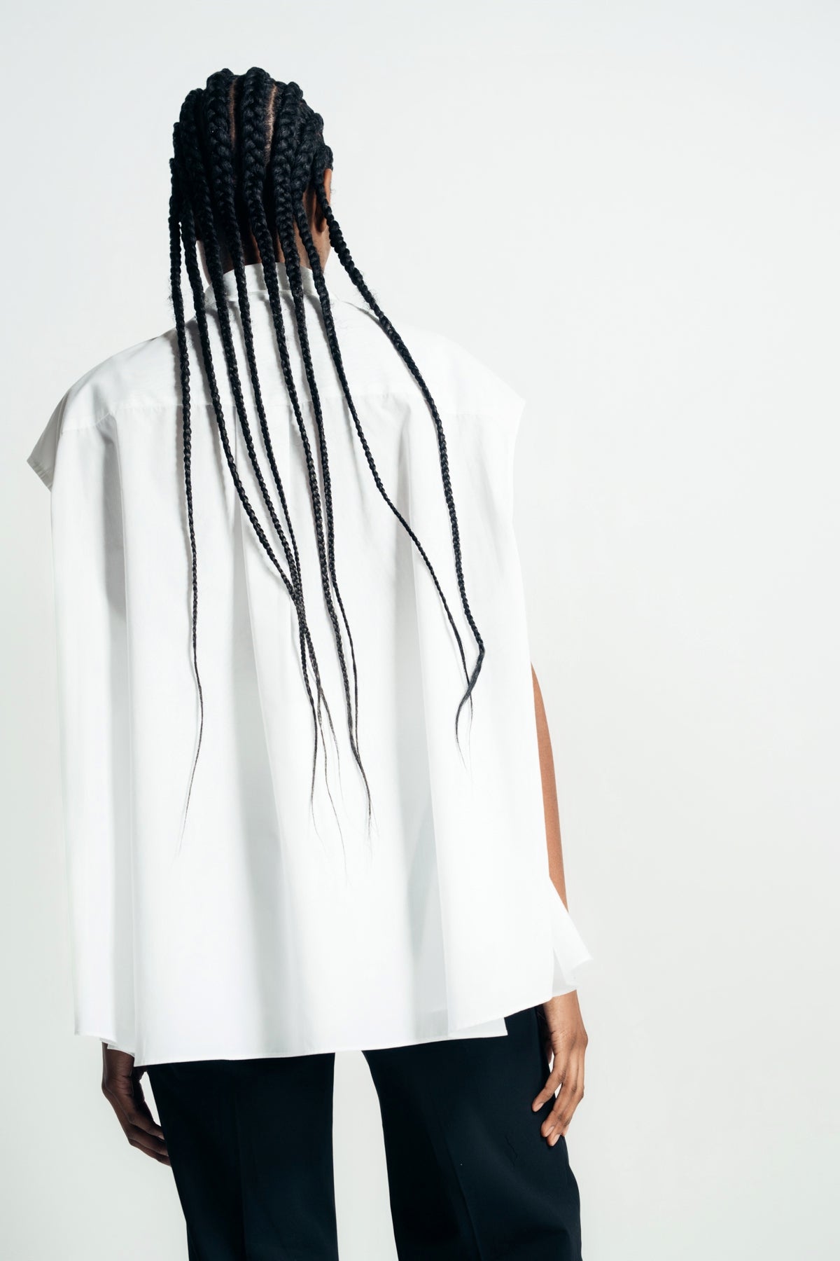 SACAI | POPLIN SHORT SLEEVE SHIRT - MAXFIELD LA