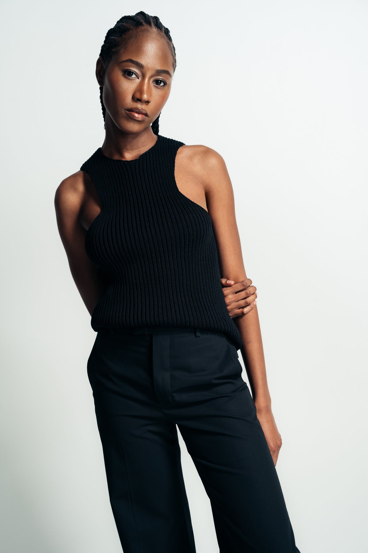 ANN DEMEULEMEESTER | MAAIKE FLARED COMFORT TROUSERS - MAXFIELD LA
