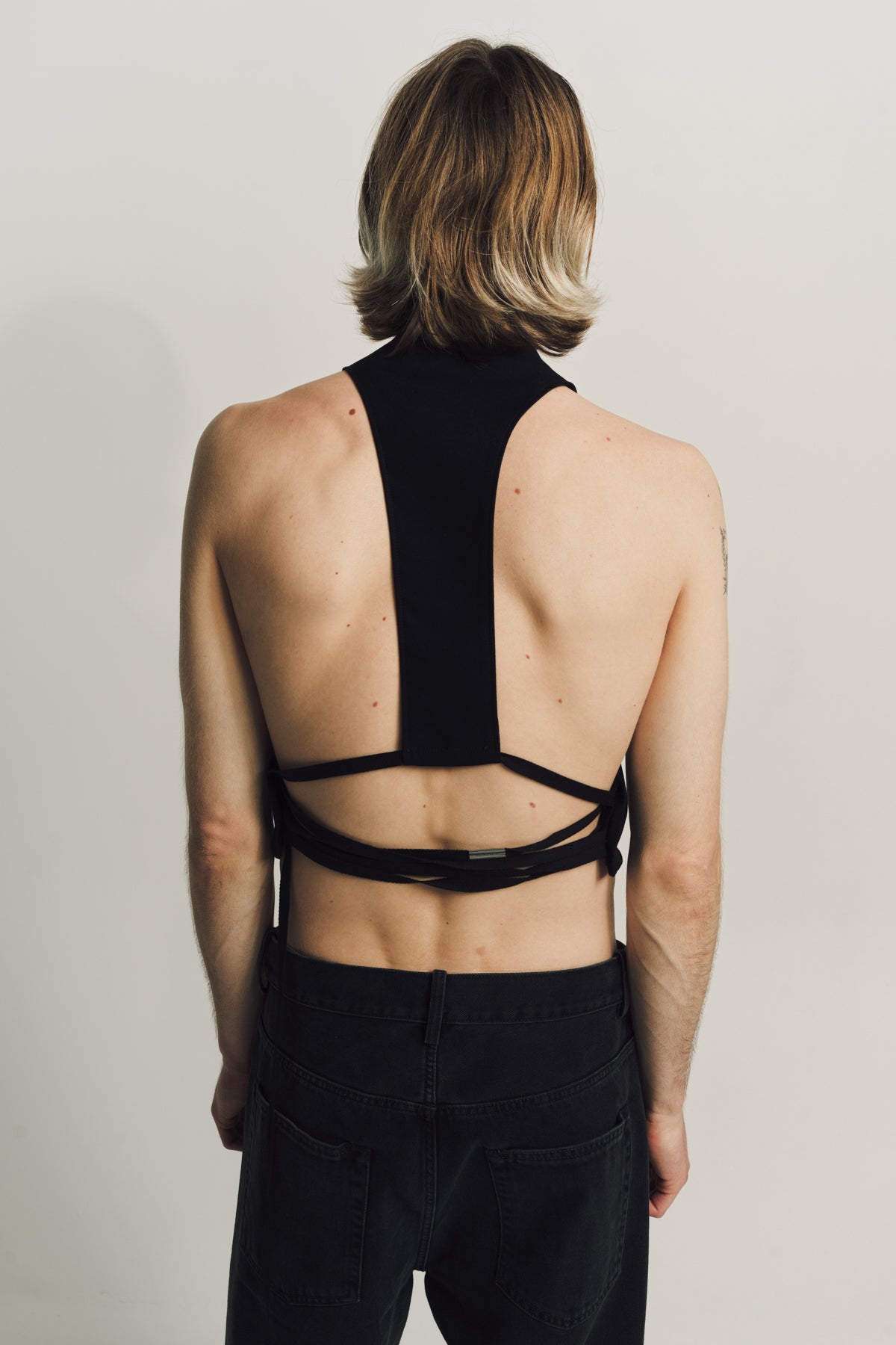 ANN DEMEULEMEESTER | LENS MICRO WAISTCOAT - MAXFIELD LA