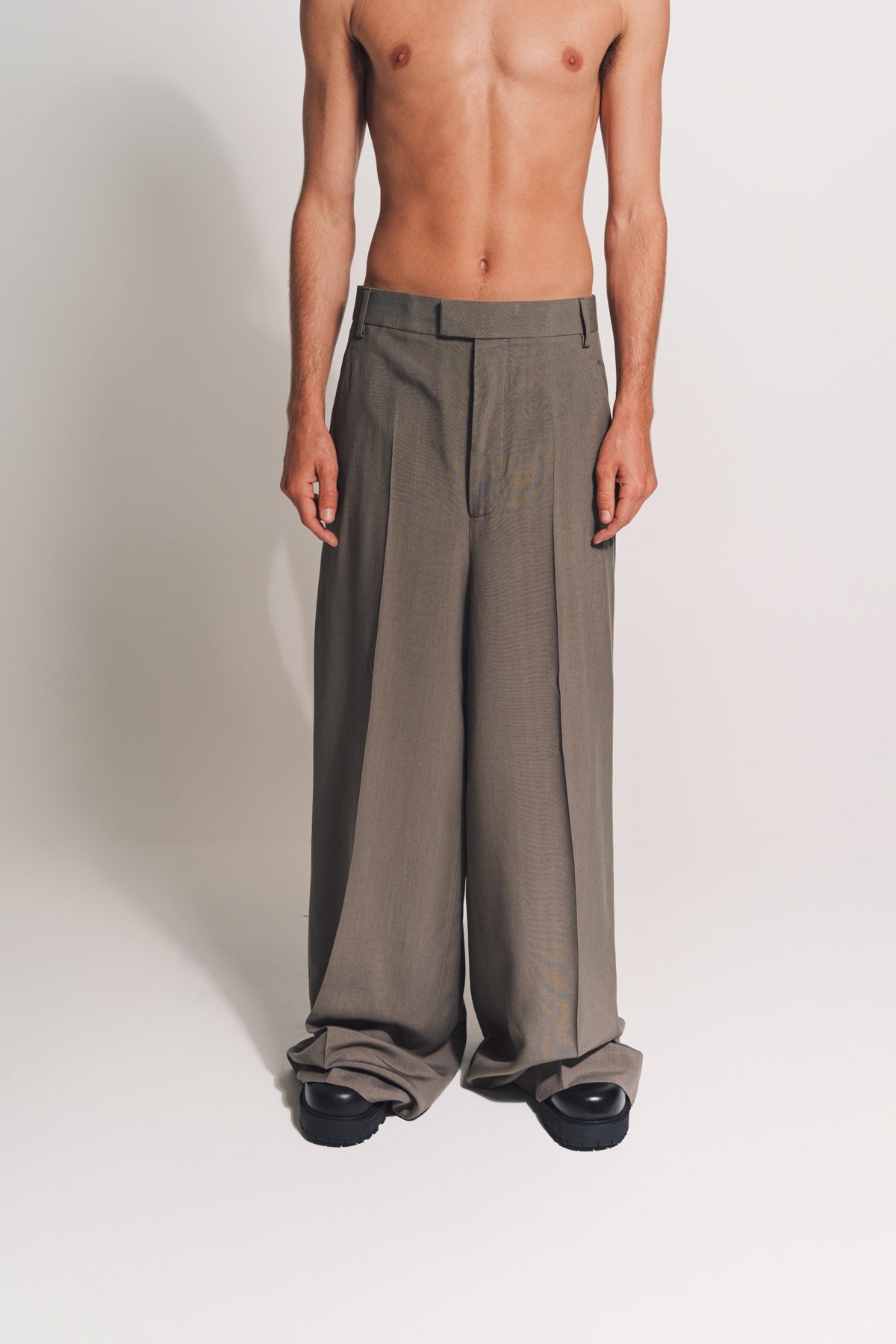 ANN DEMEULEMEESTER | MATTHIEU WIDE TROUSERS - MAXFIELD LA