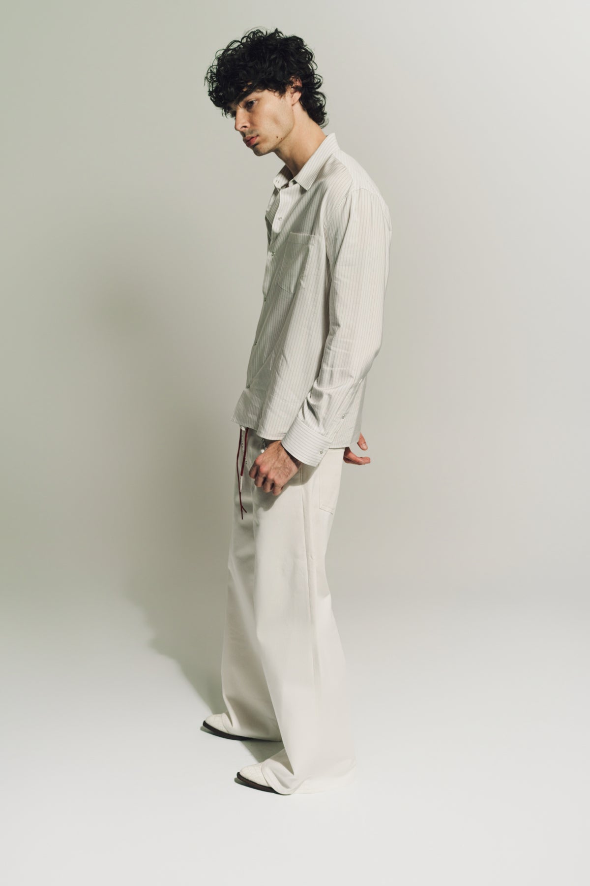 MARNI | DRAWSTRING TROUSERS - MAXFIELD LA