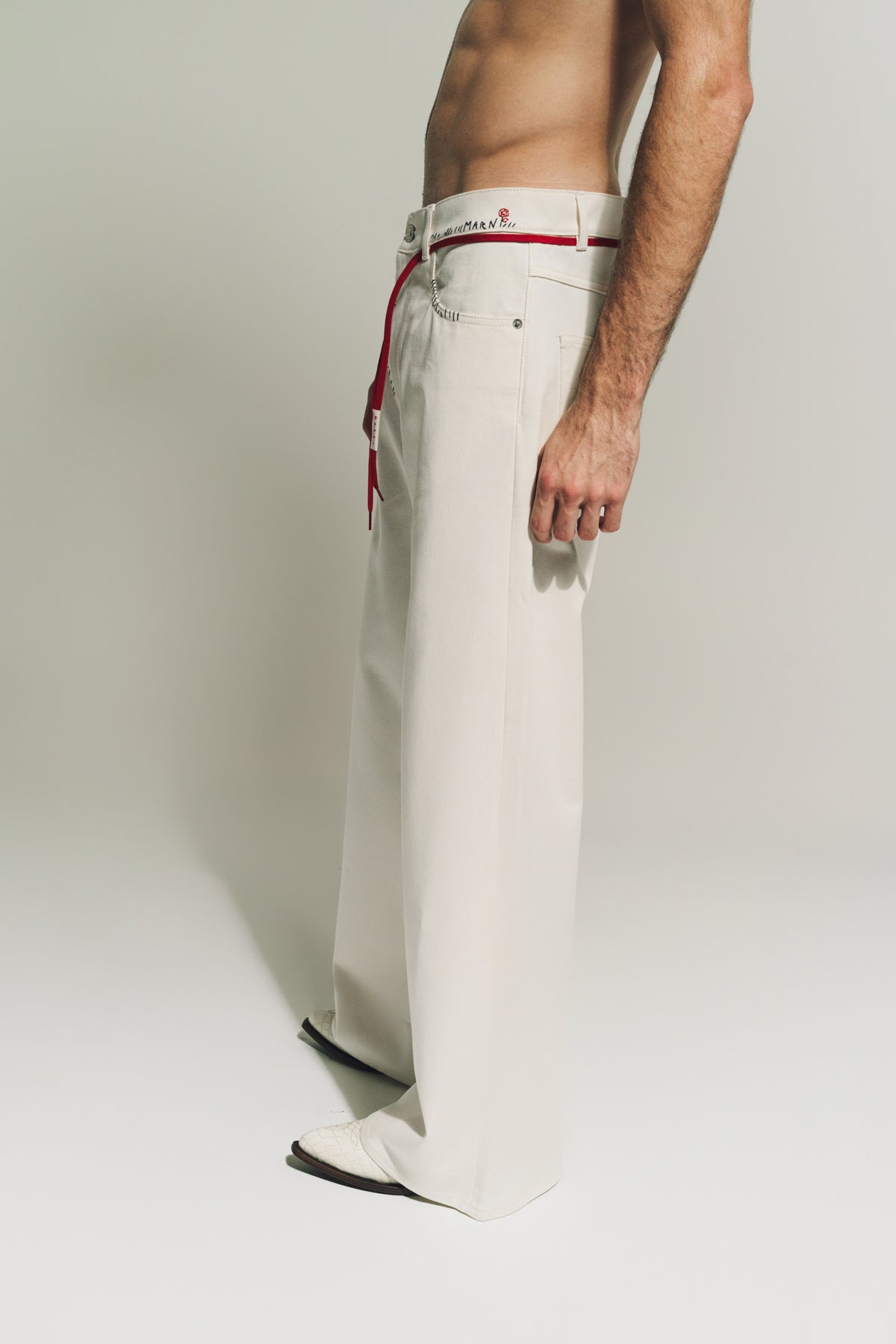 MARNI | DRAWSTRING TROUSERS - MAXFIELD LA