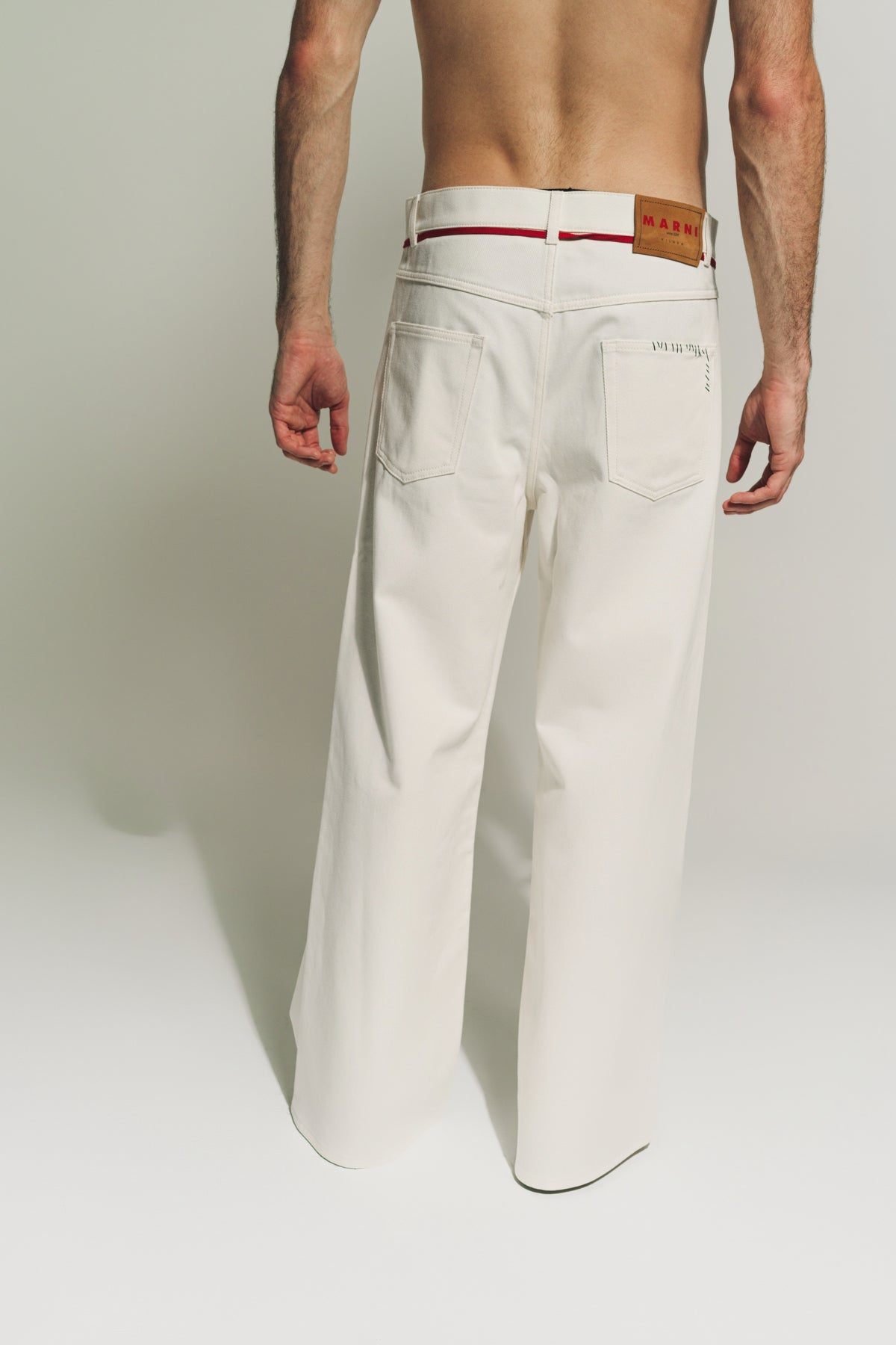 MARNI | DRAWSTRING TROUSERS - MAXFIELD LA
