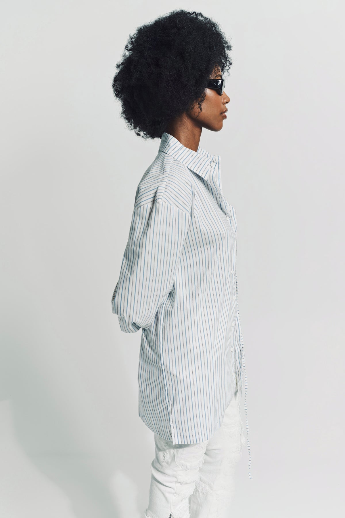 OTTOLINGER | OVERSIZED STRIPE SHIRT - MAXFIELD LA
