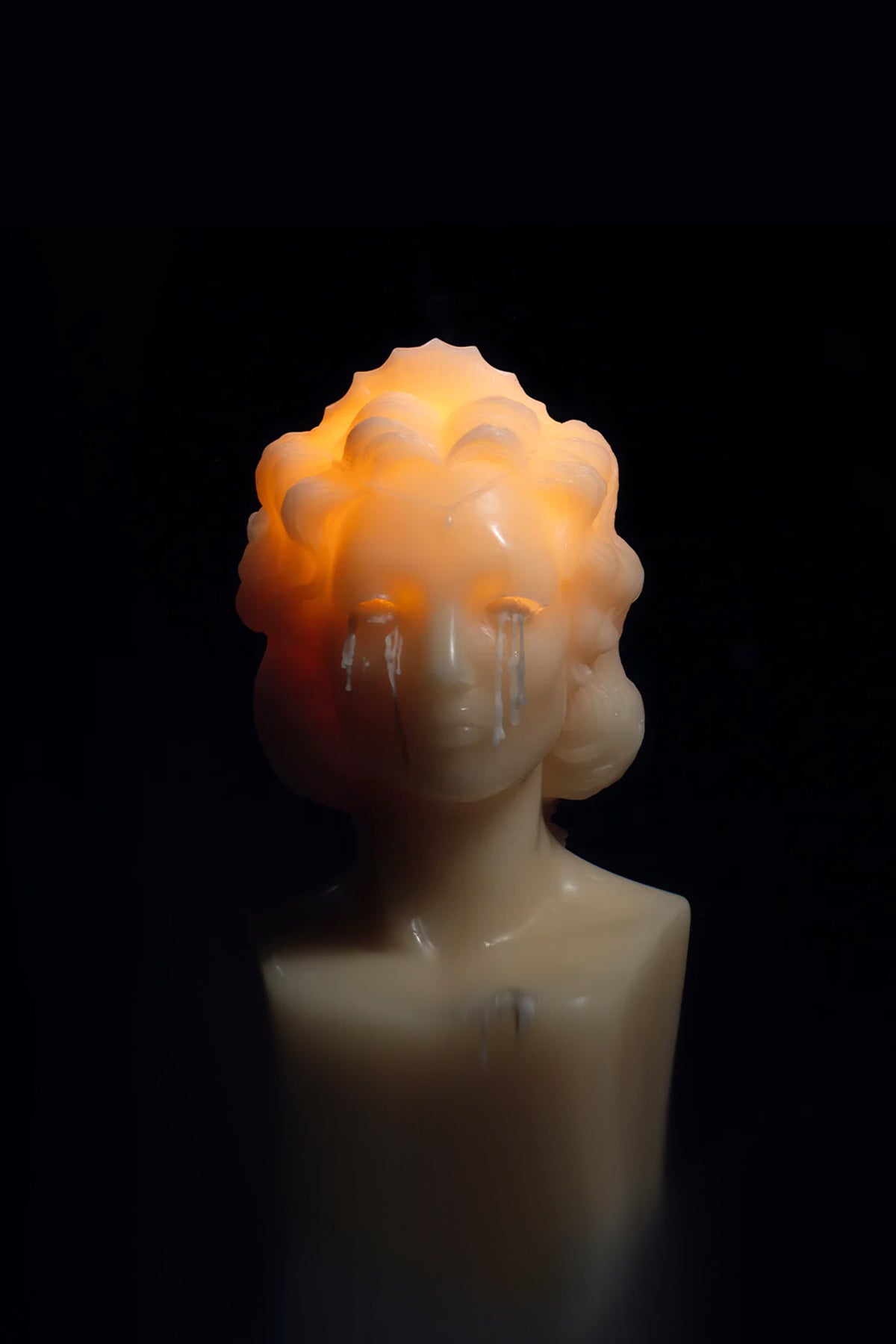 HERETIC | THE WEEPING BUST CANDLE