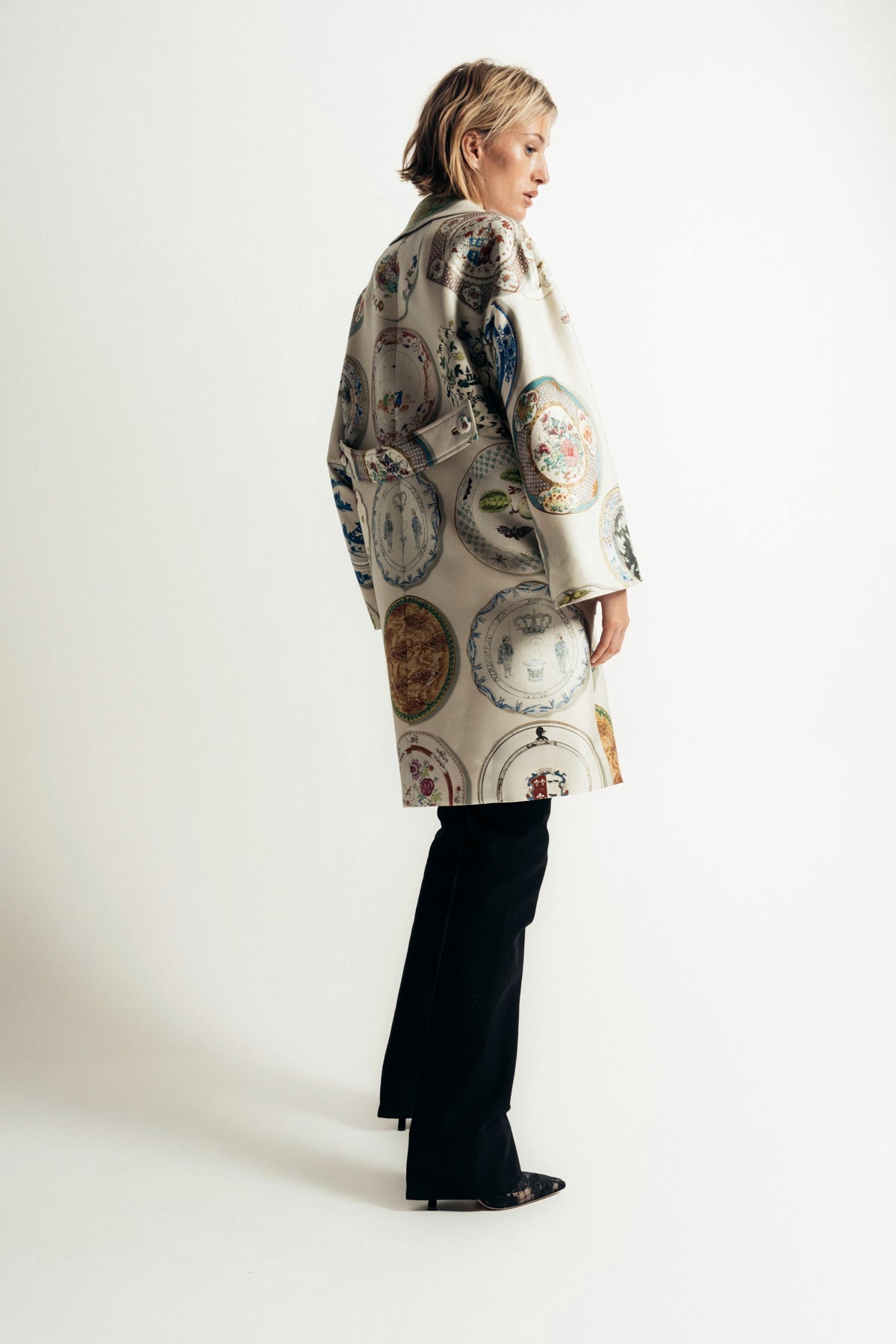 LIBERTINE | ‘CHELSEA PLATES’ PATCH POCKET COAT - MAXFIELD LA