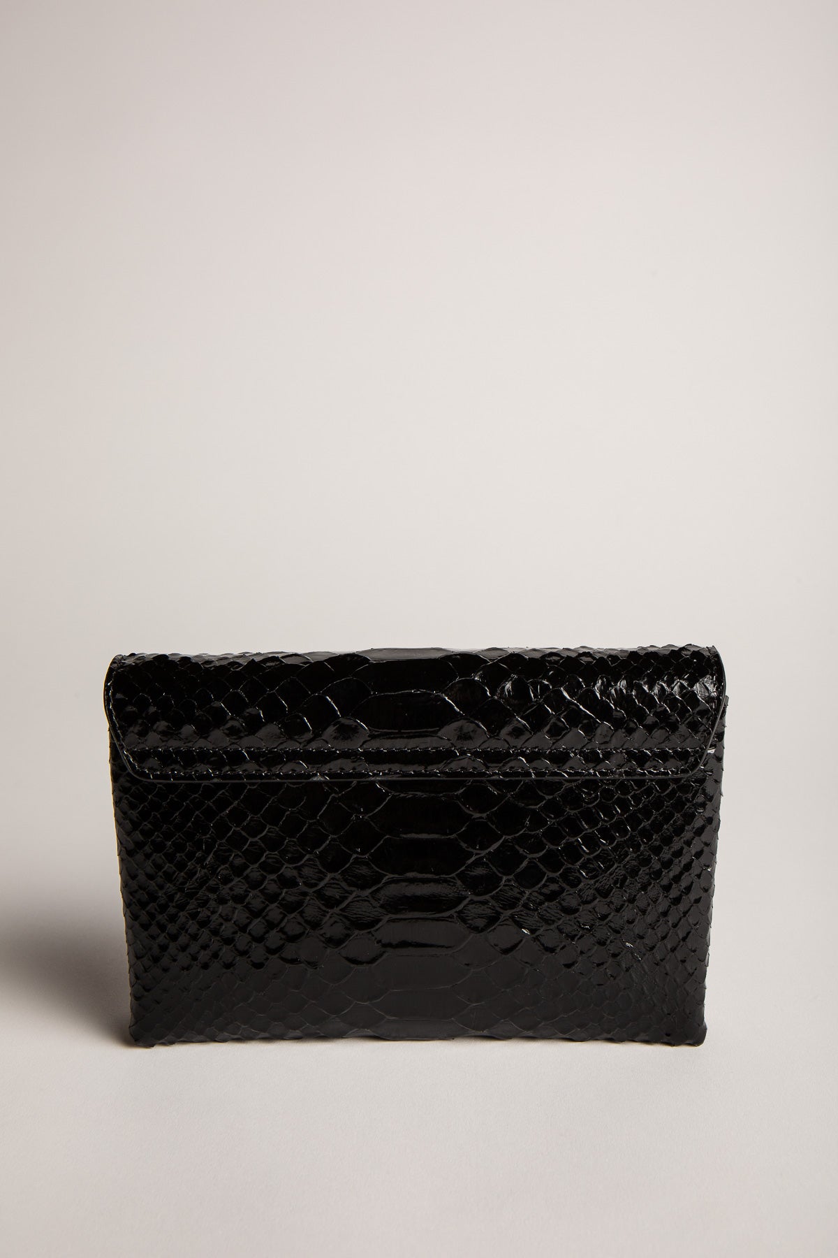 TOM FORD | GLOSSY STAMPED PYTHON LEATHER MONARCH MINI BAG - MAXFIELD LA