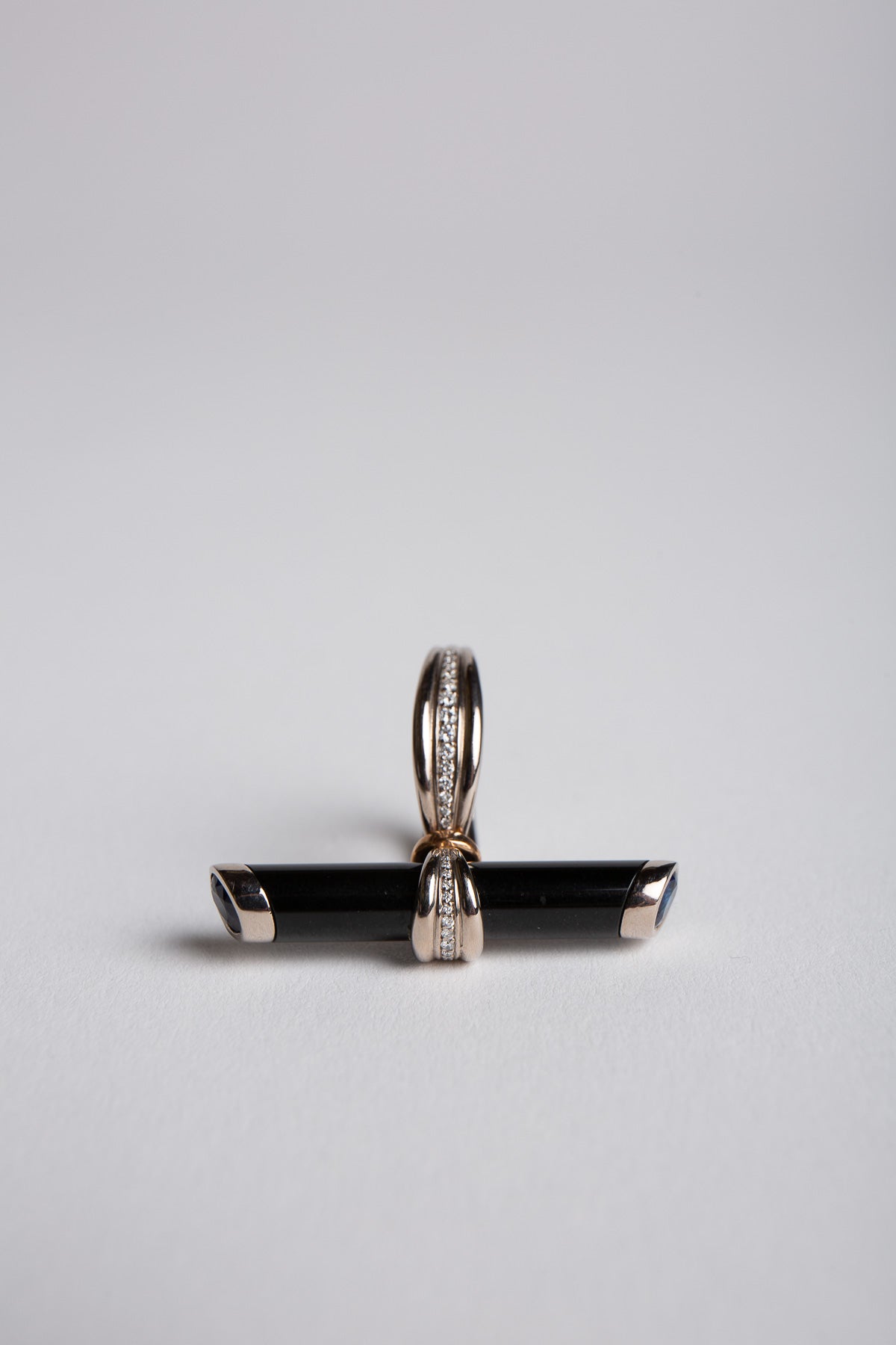HANNAH MARTIN | BLACK JADE BOUND RING - MAXFIELD LA