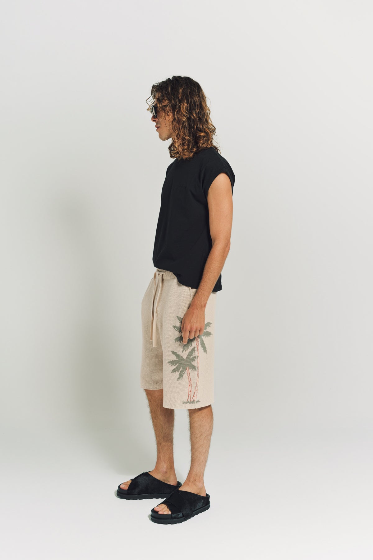 THE ELDER STATESMAN | PALM BOARD SHORTS