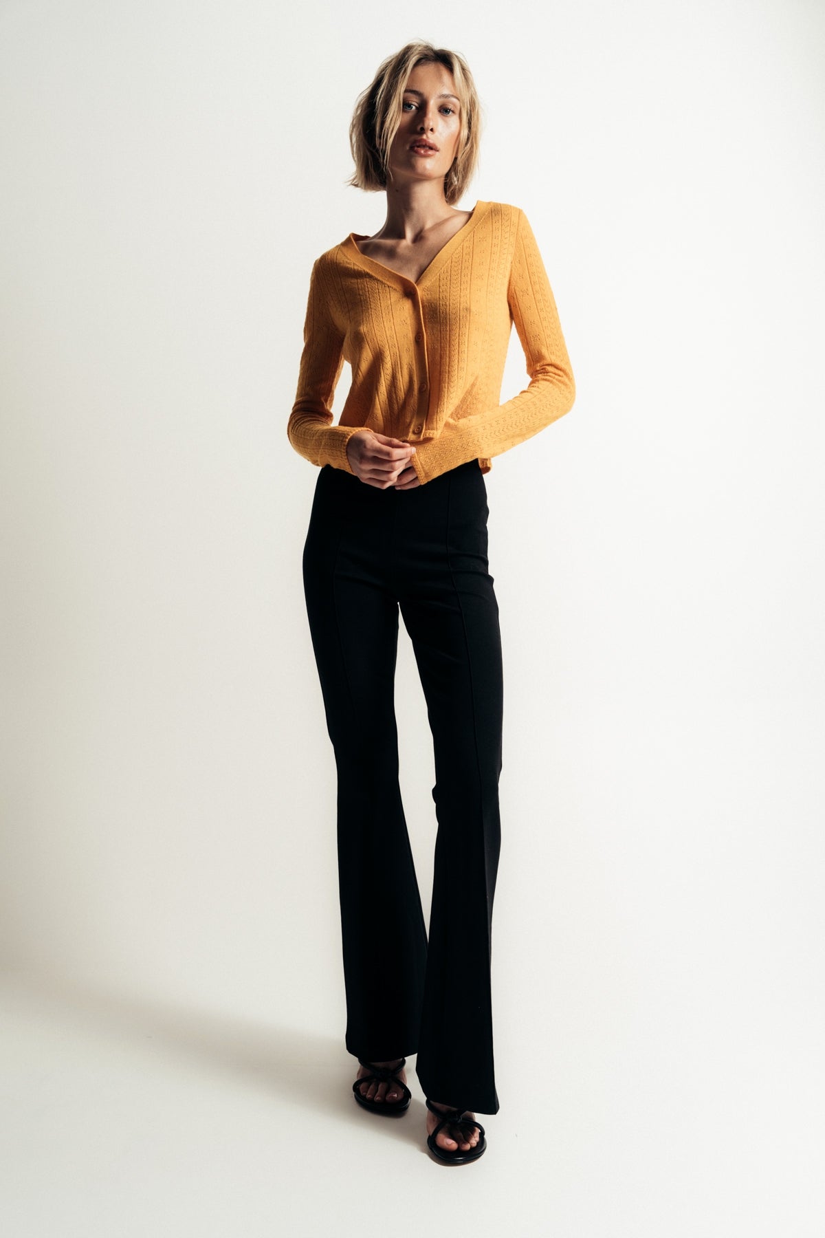 SABLYN | VINCENT POINTELLE KNIT CARDIGAN - MAXFIELD LA