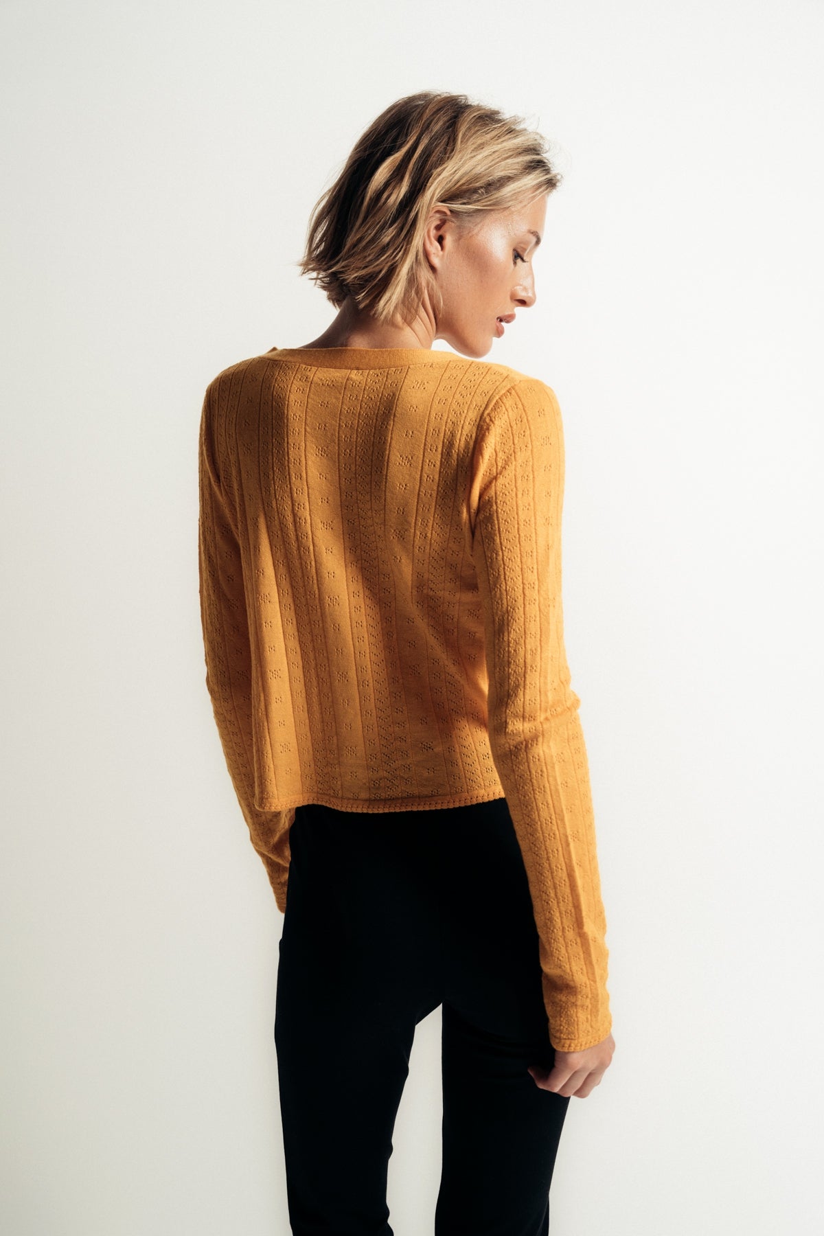SABLYN | VINCENT POINTELLE KNIT CARDIGAN - MAXFIELD LA