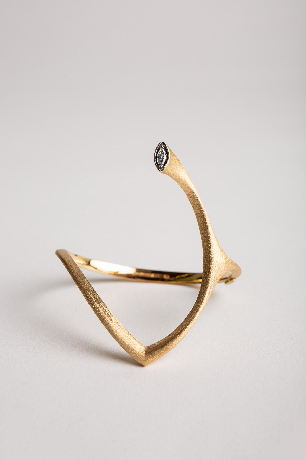 MIKE JOSEPH | WHITE DIAMOND BANGLE - MAXFIELD LA