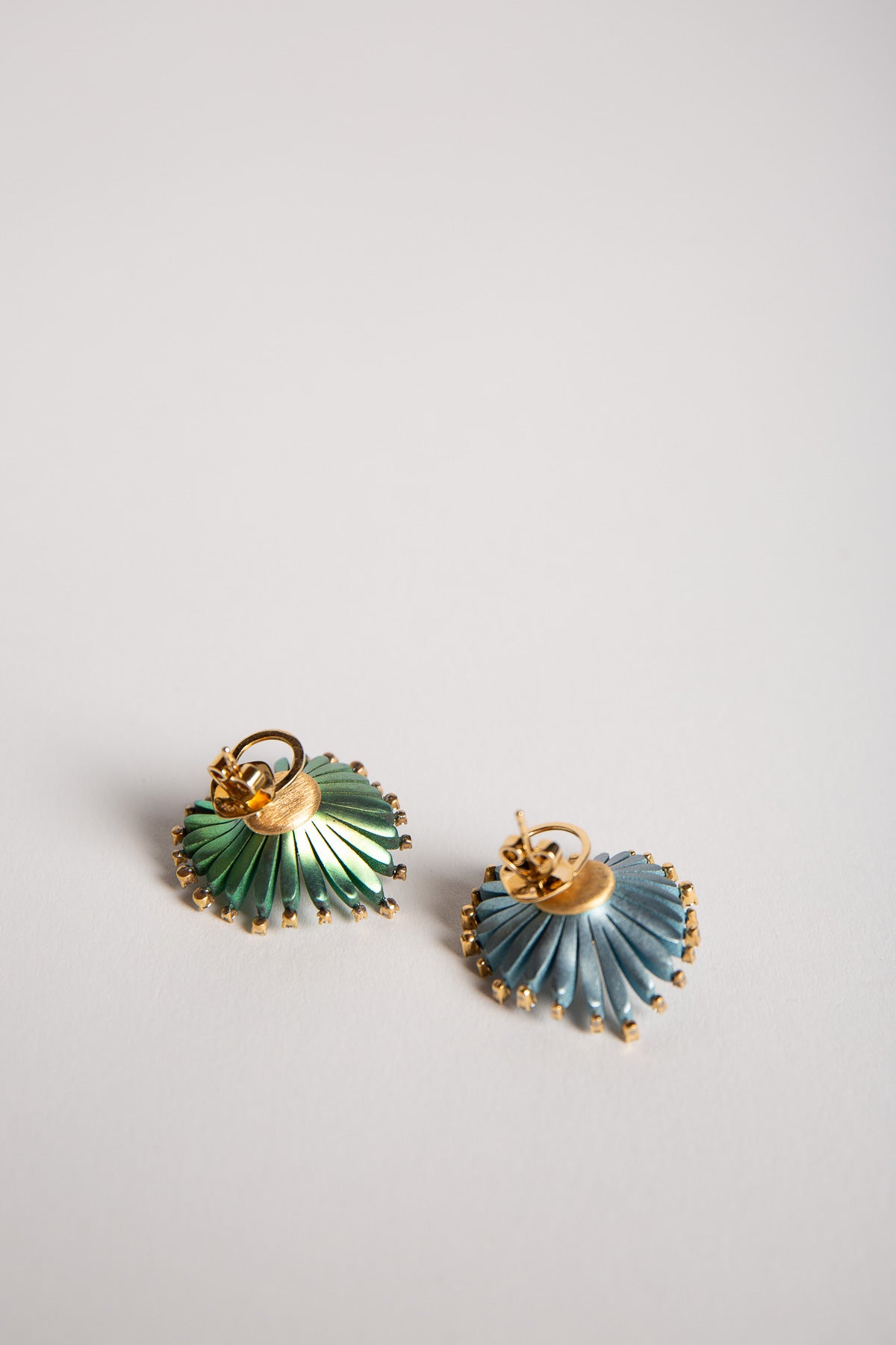 MIKE JOSEPH | DIAMOND FLOWER LARGE EARRINGS - MAXFIELD LA