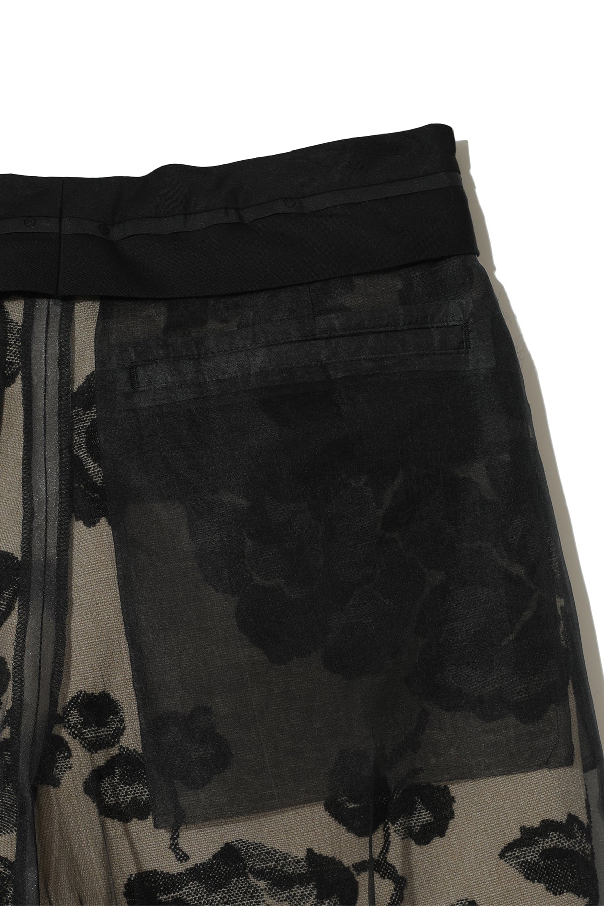 UNDERCOVER | SHEER PATTERN PANTS
