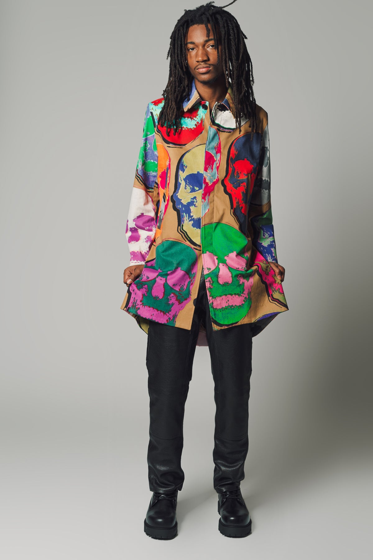 LIBERTINE | SKULLS MAC COAT