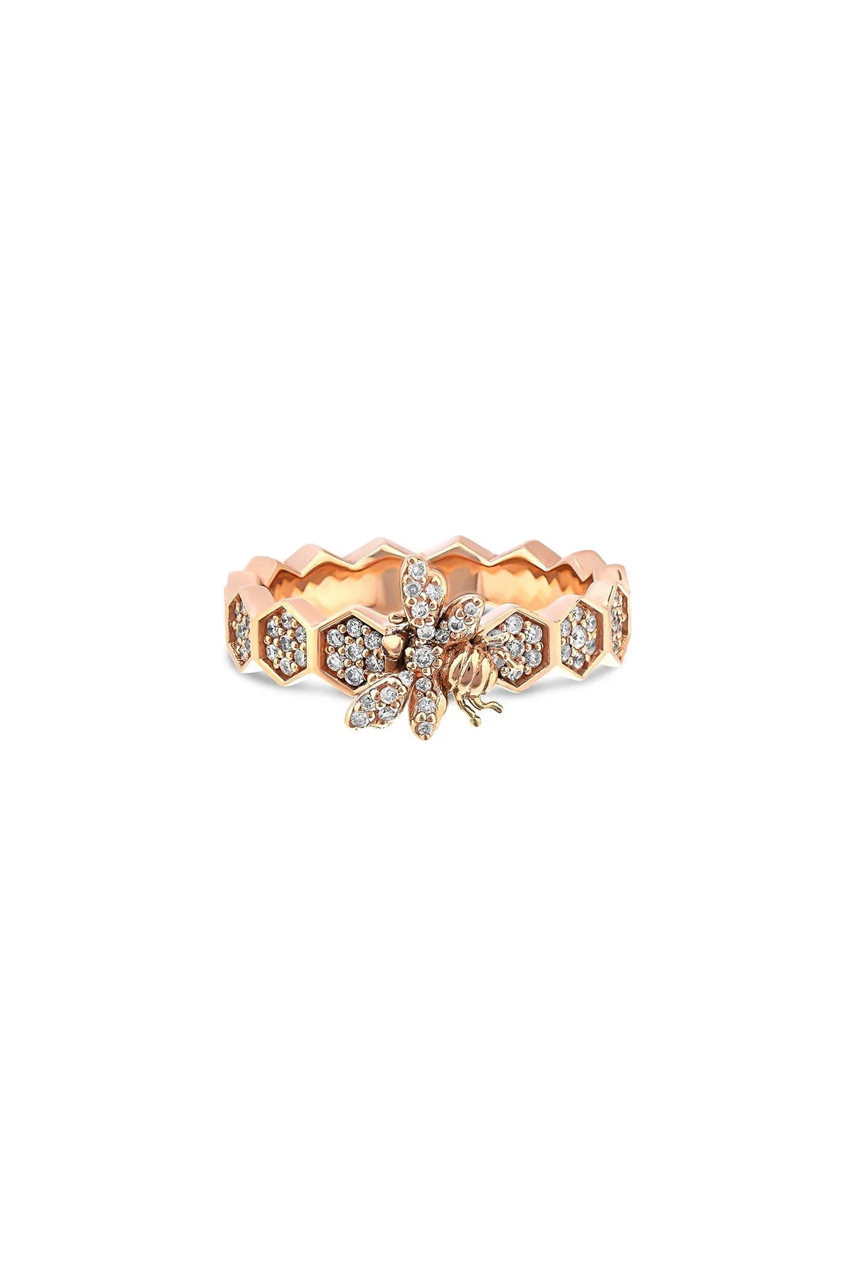 BEE GODDESS | QUEEN BEE DIAMOND RING - MAXFIELD LA