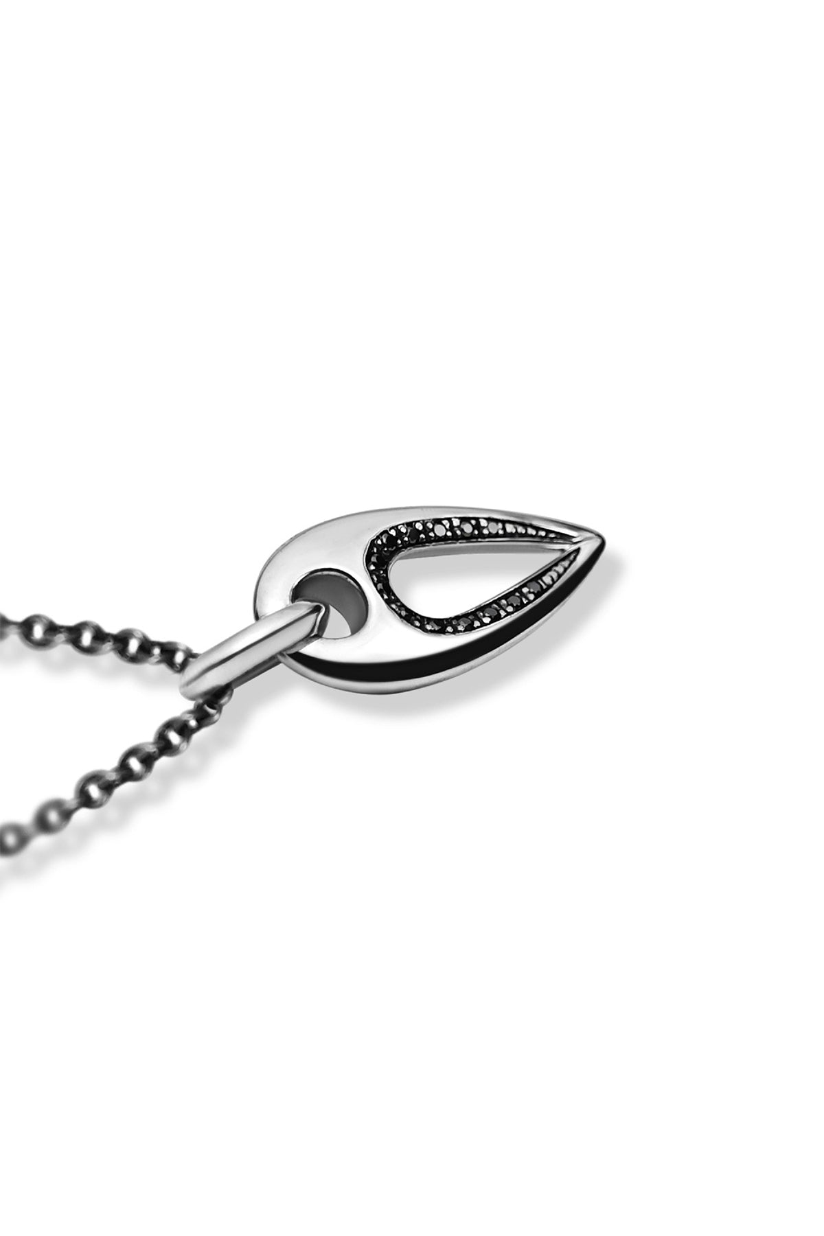 JOVANA DJURIC | MINI BLACK DIAMOND SEEKER NECKLACE - MAXFIELD LA