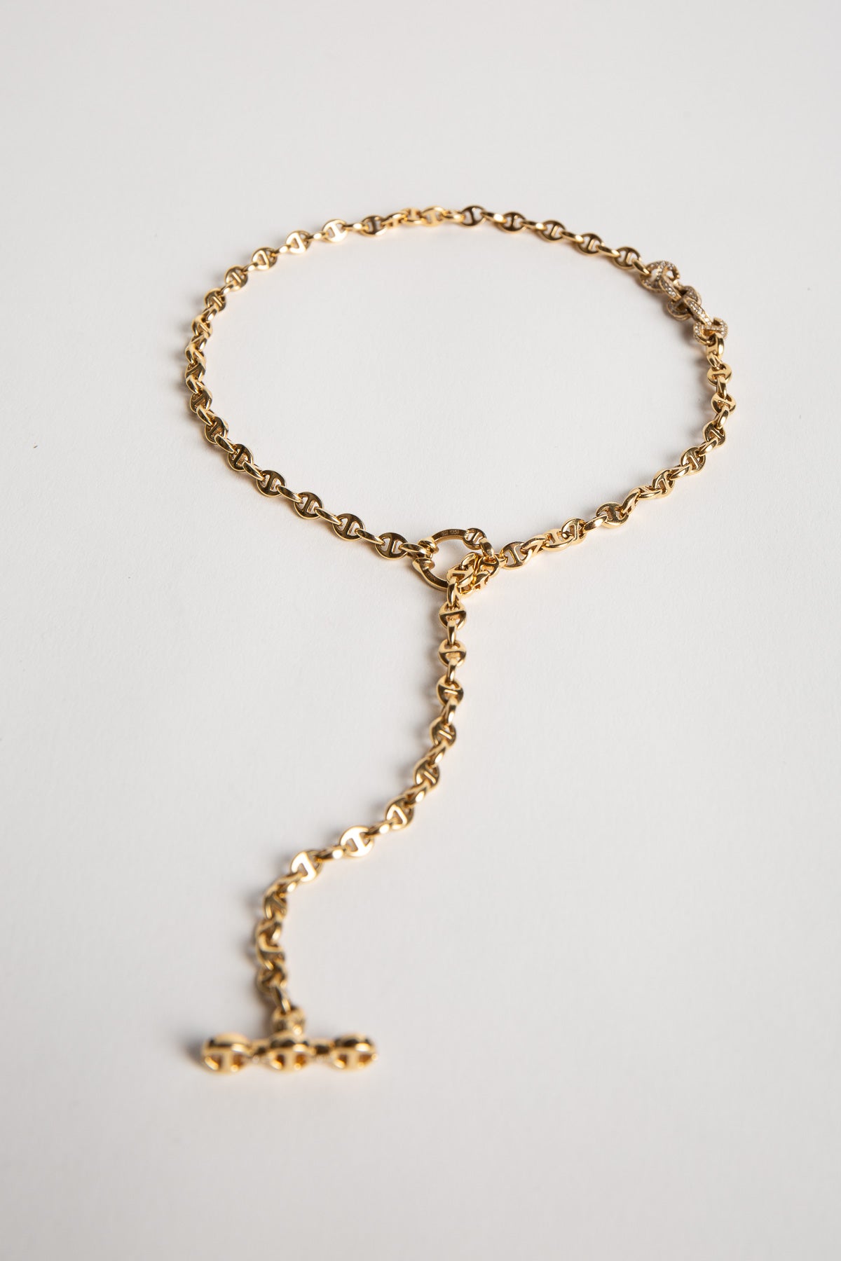 HOORSENBUHS | 18K YELLOW GOLD OPEN-LINK NECKLACE - MAXFIELD LA