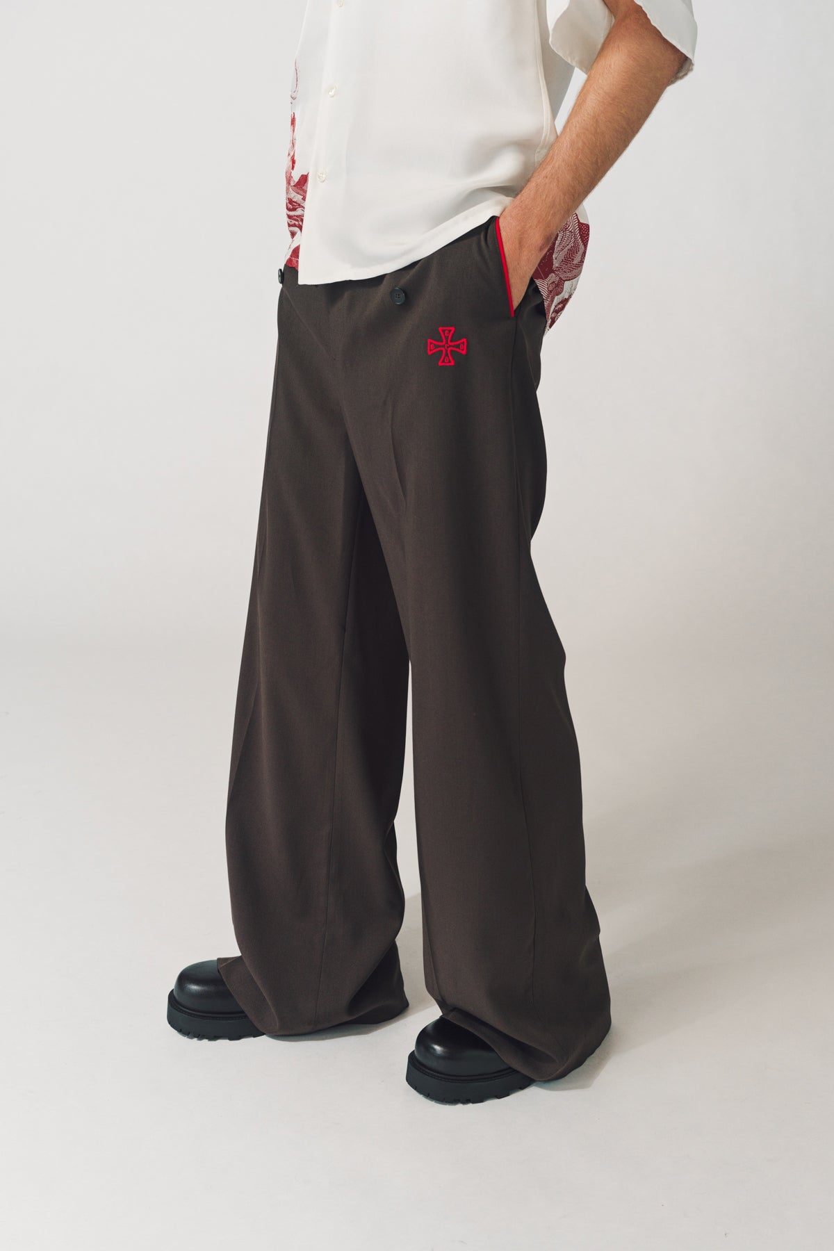 ENFANTS RICHES DÉPRIMÉS | WIDE LEG SCOUT TROUSERS - MAXFIELD LA