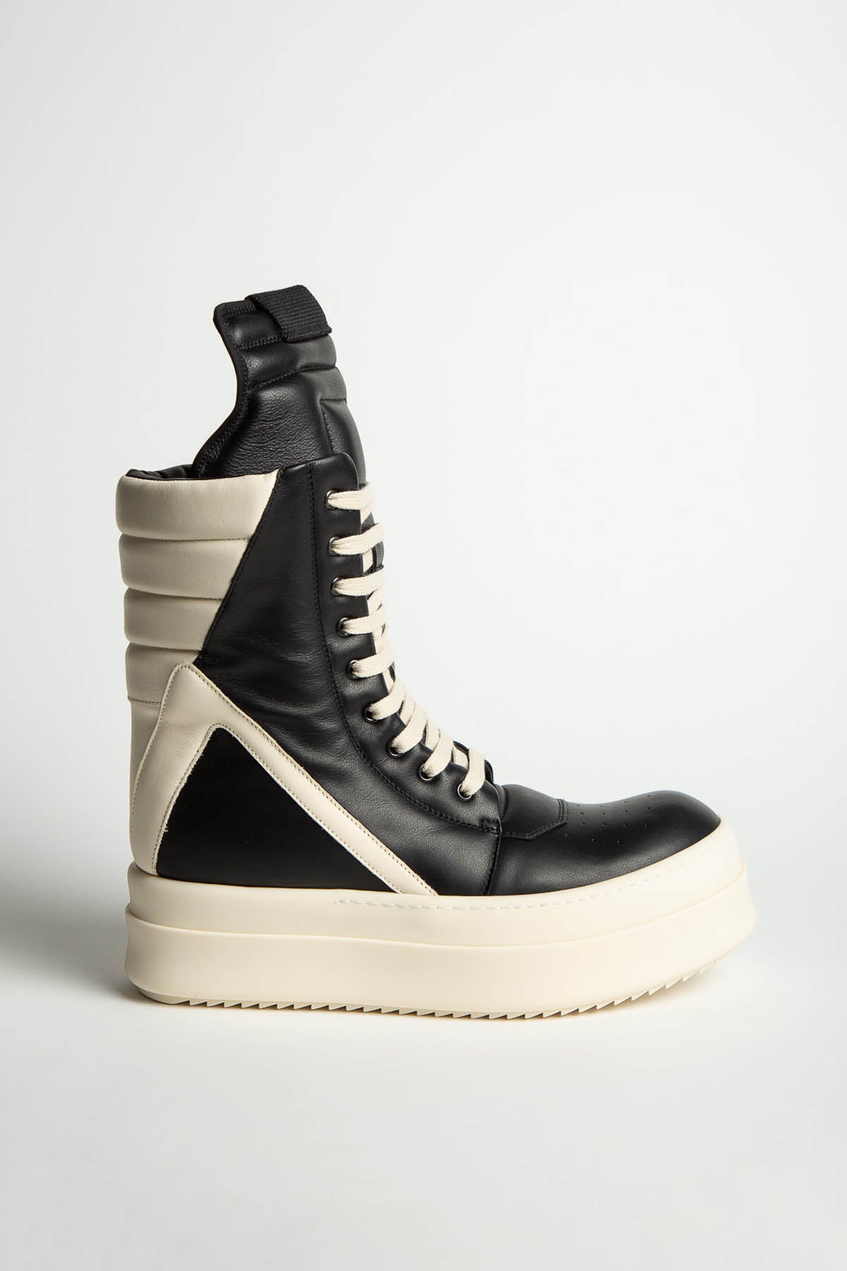 RICK OWENS | MEGA GEOBASKET SNEAKERS - MAXFIELD LA