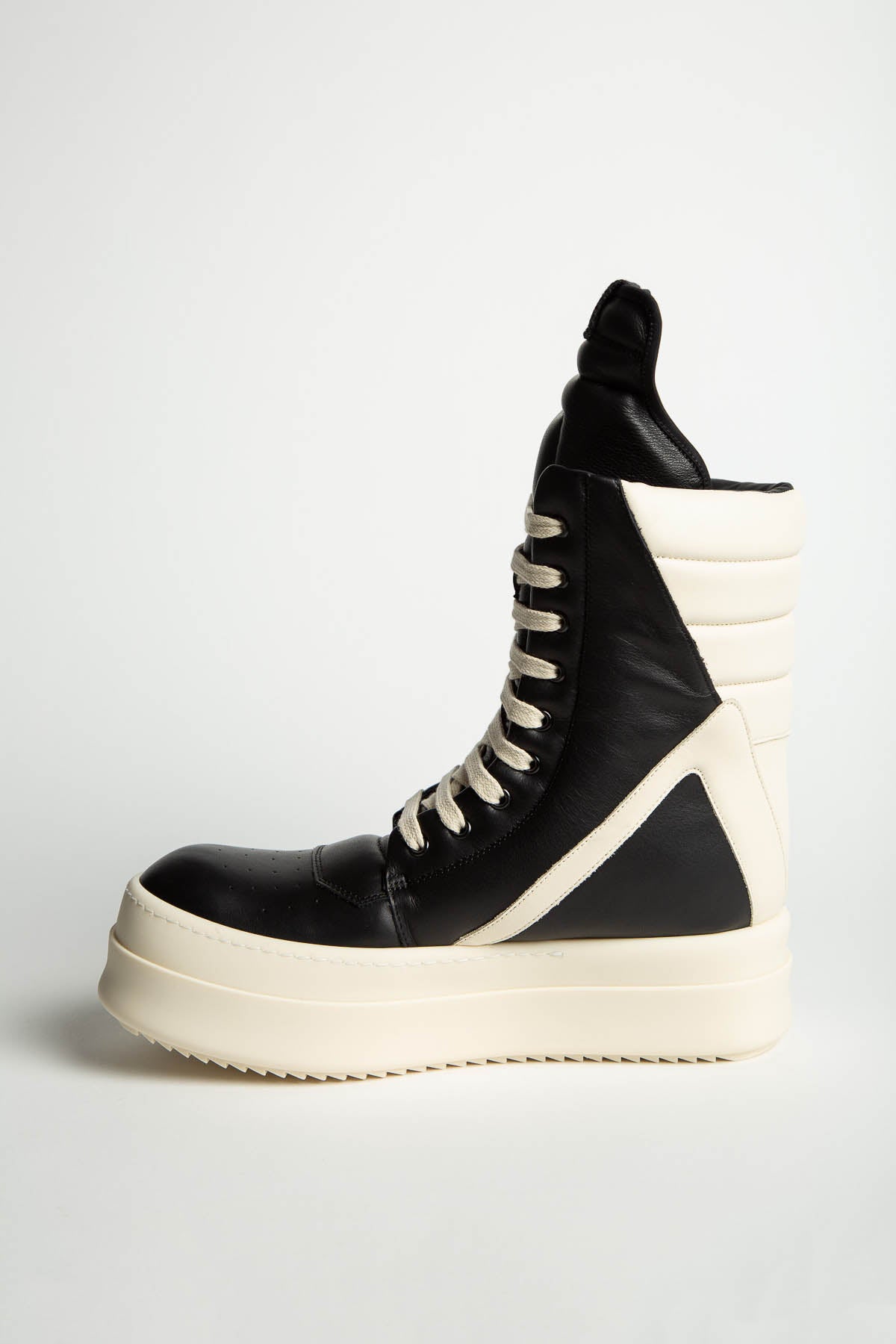 RICK OWENS | MEGA GEOBASKET SNEAKERS - MAXFIELD LA