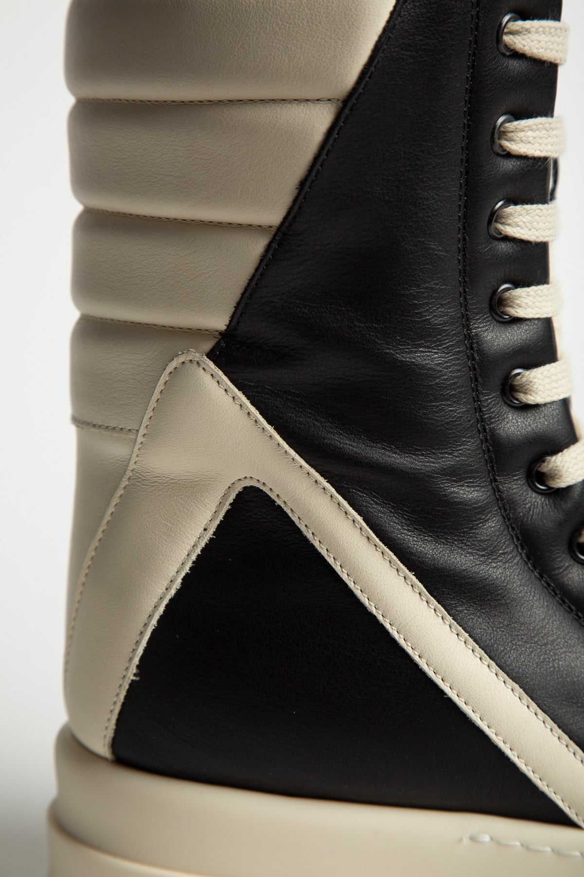RICK OWENS | MEGA GEOBASKET SNEAKERS - MAXFIELD LA