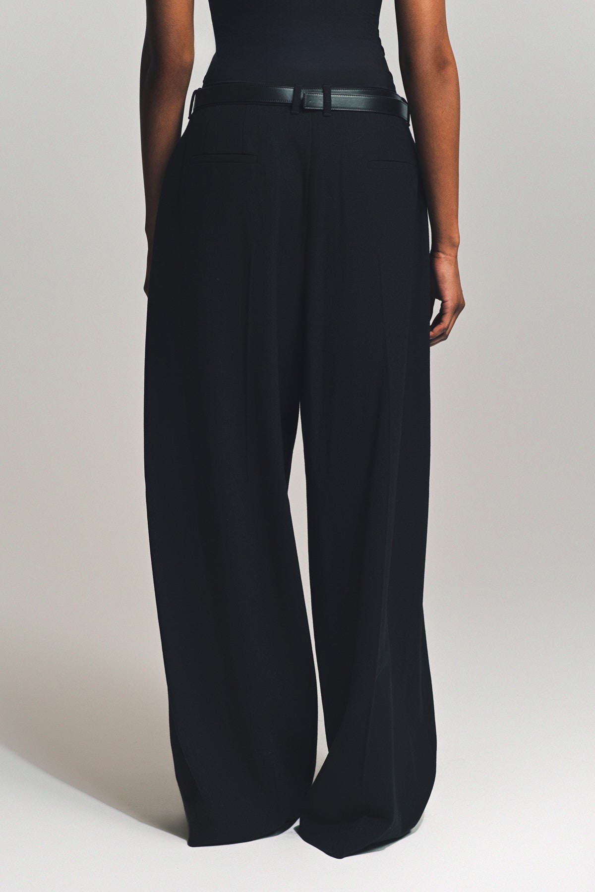 JIL SANDER | BELTED TROUSERS