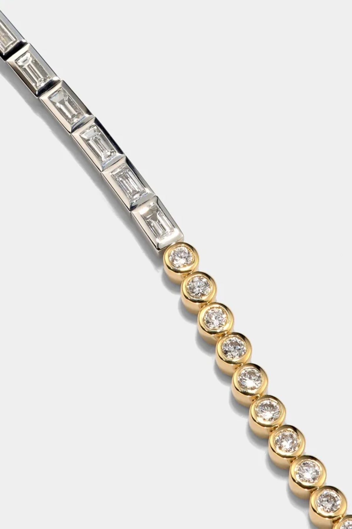 YVONNE LÉON | DIAMOND RIVIERE BRACELET - MAXFIELD LA
