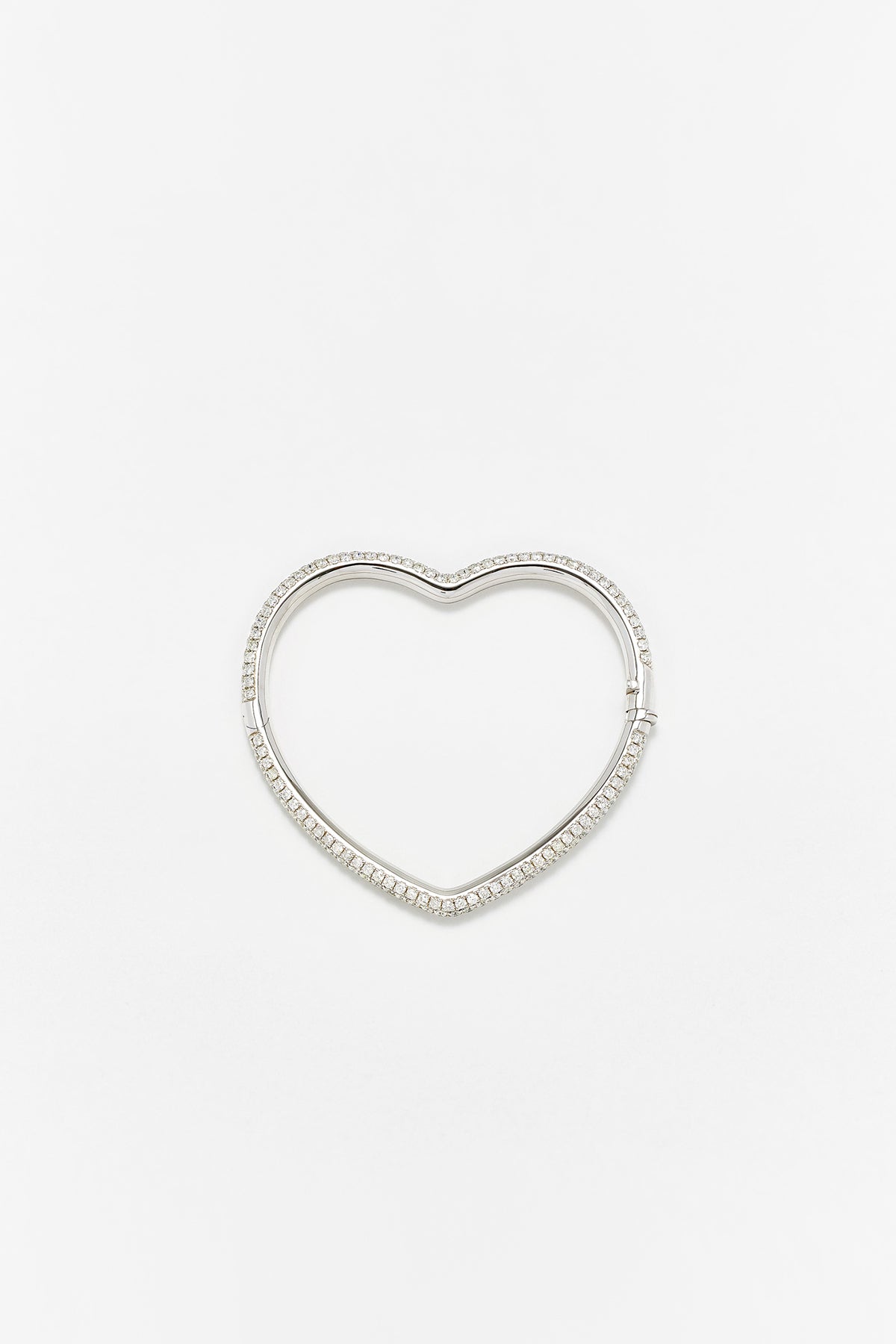 YVONNE LÉON | DIAMOND HEART BRACELET - MAXFIELD LA