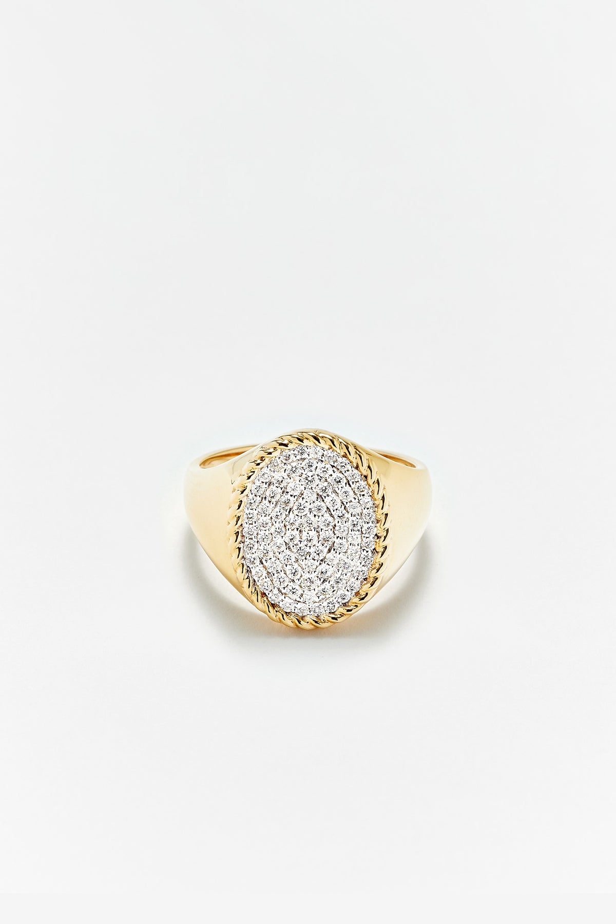 YVONNE LÉON | DIAMOND OVAL RING