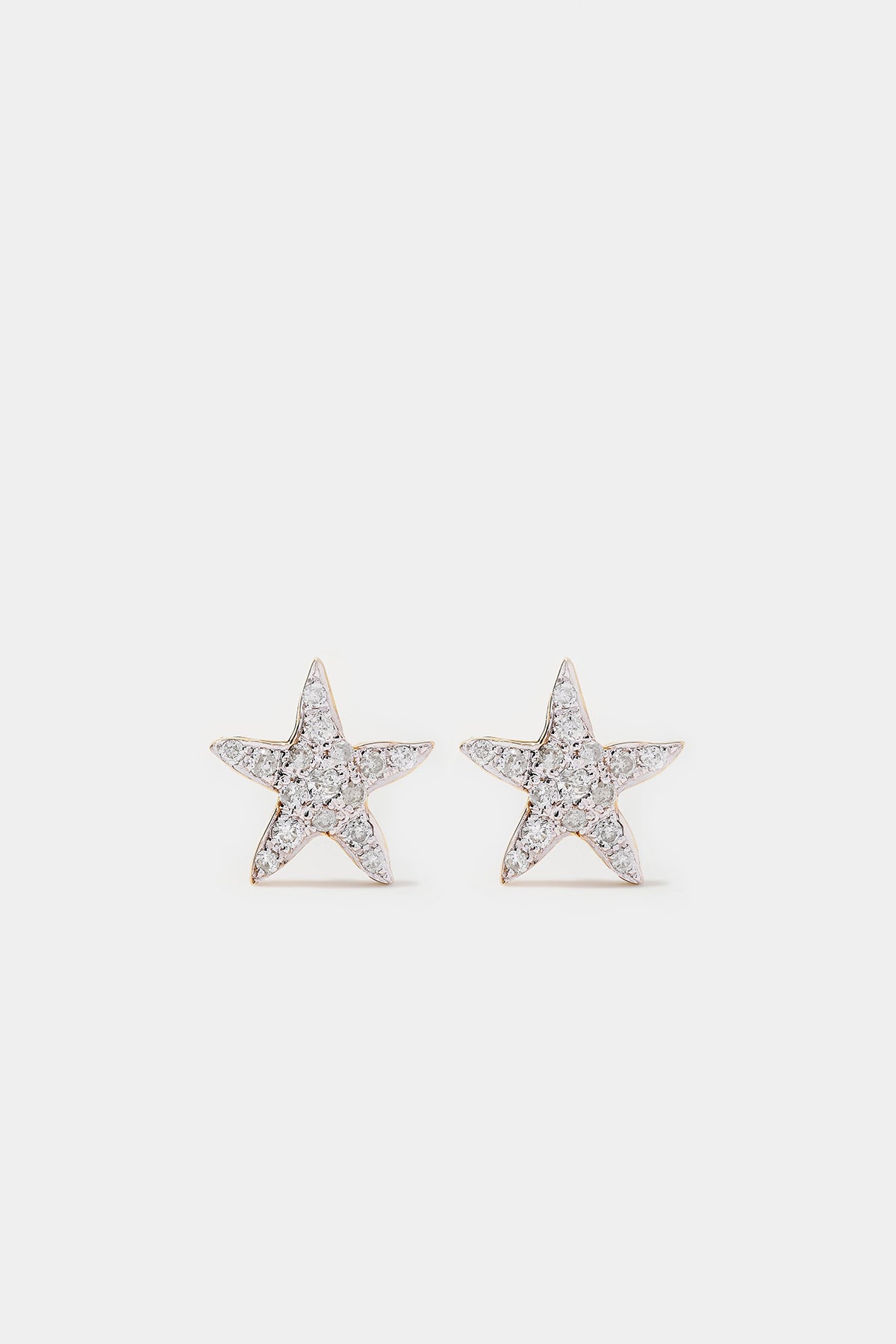 YVONNE LÉON | DIAMOND STARFISH EARRINGS