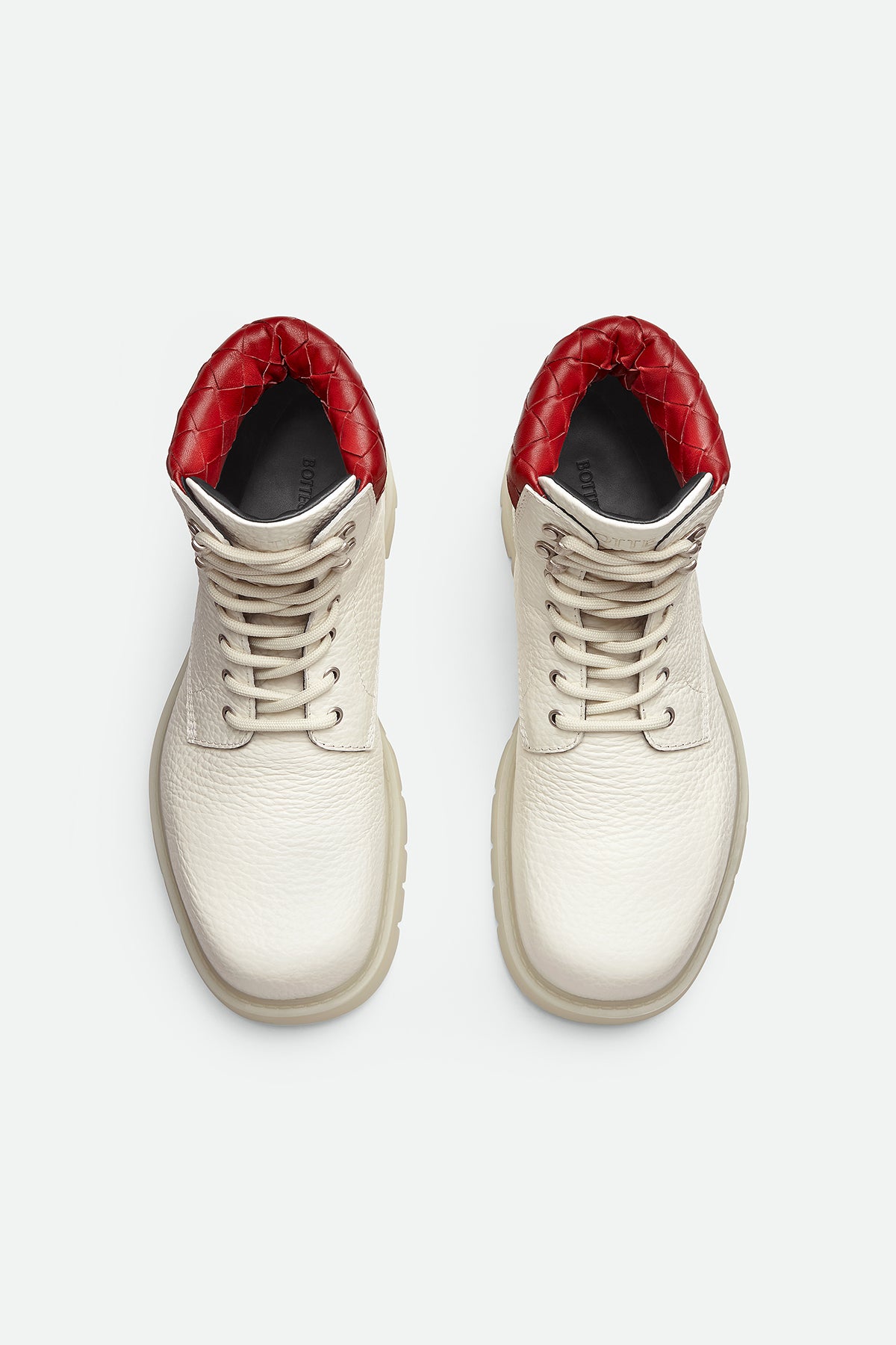 BOTTEGA VENETA | HADDOCK LACE-UP ANKLE BOOTS - MAXFIELD LA