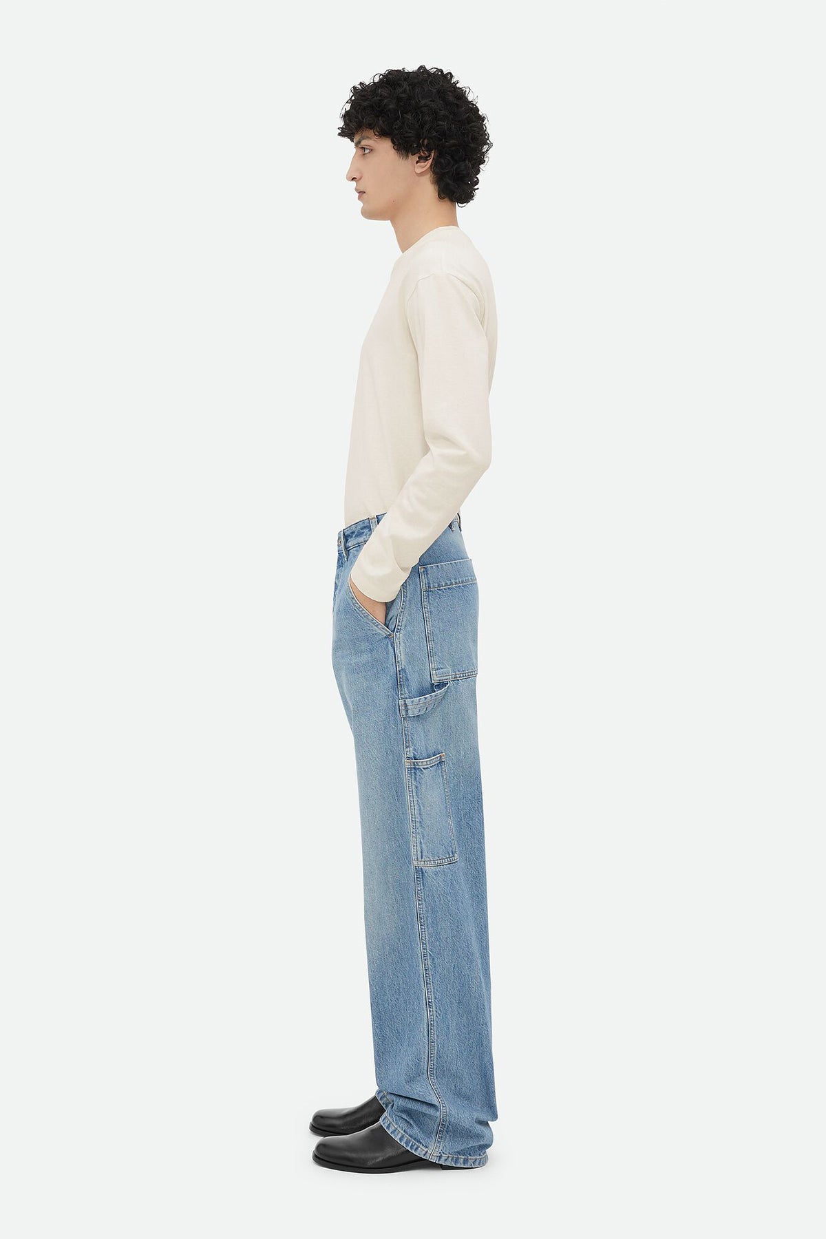 BOTTEGA VENETA | VINTAGE INDIGO CARGO DENIM - MAXFIELD LA