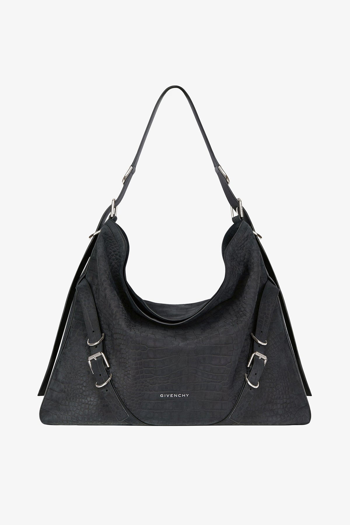 GIVENCHY | LARGE CROCODILE VOYOU BAG - MAXFIELD LA
