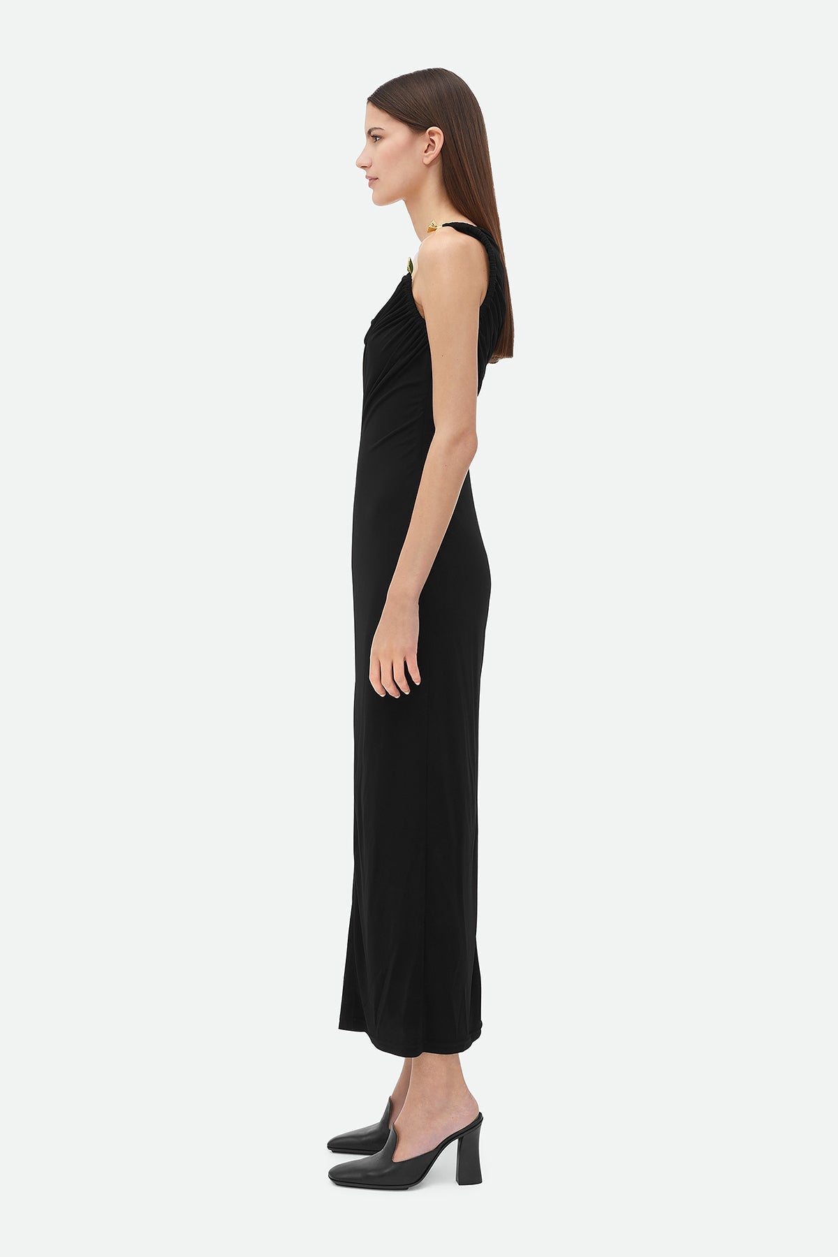BOTTEGA VENETA | VISCOSE JERSEY DRESS - MAXFIELD LA