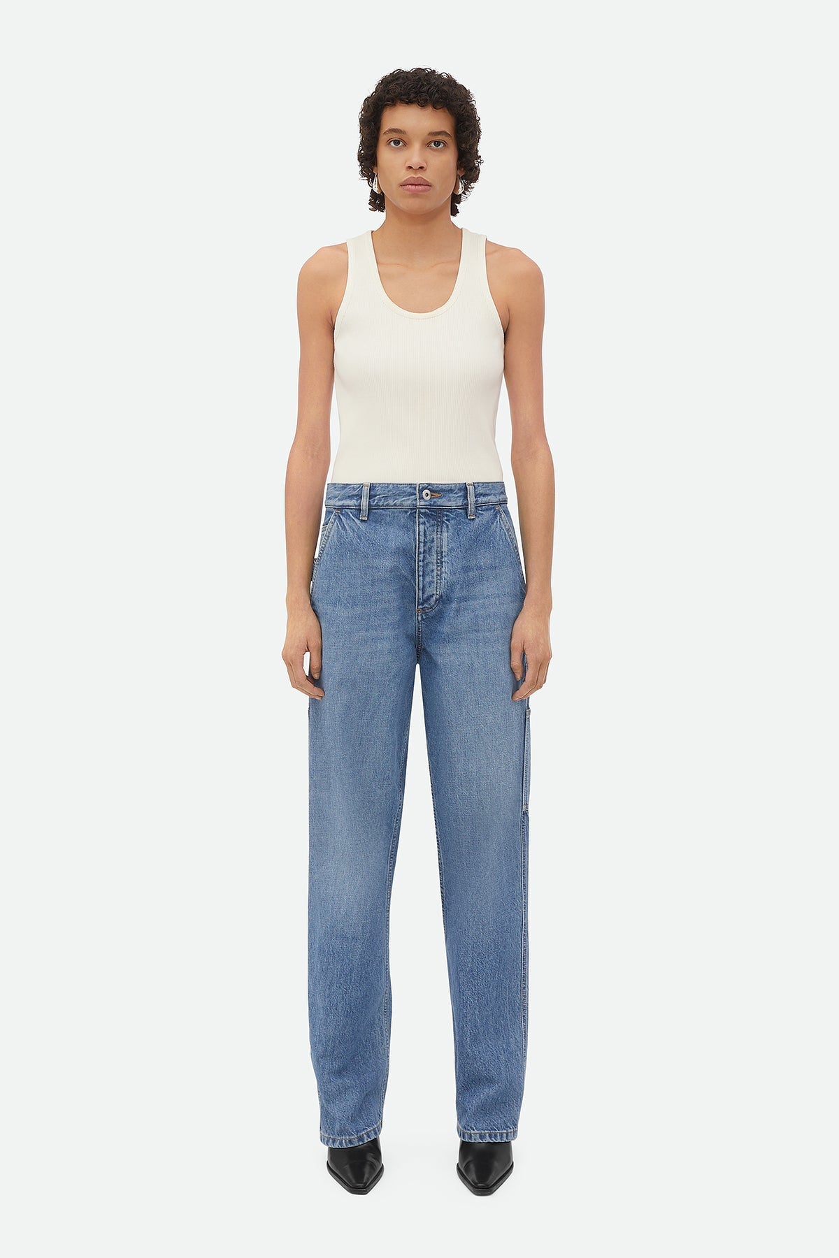 BOTTEGA VENETA | VINTAGE INDIGO CARGO DENIM - MAXFIELD LA