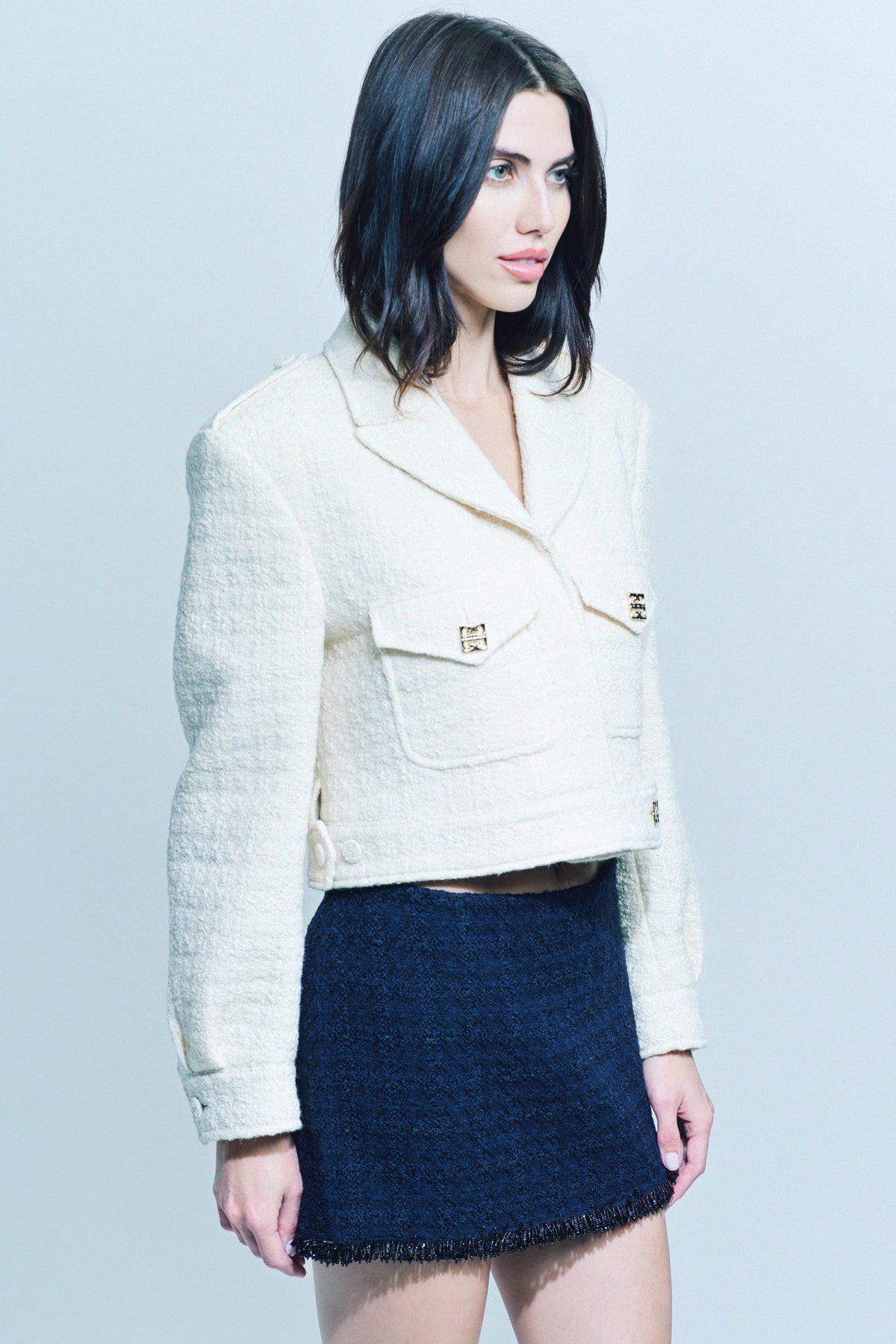 GIVENCHY | FRINGE MINI SKIRT - MAXFIELD LA