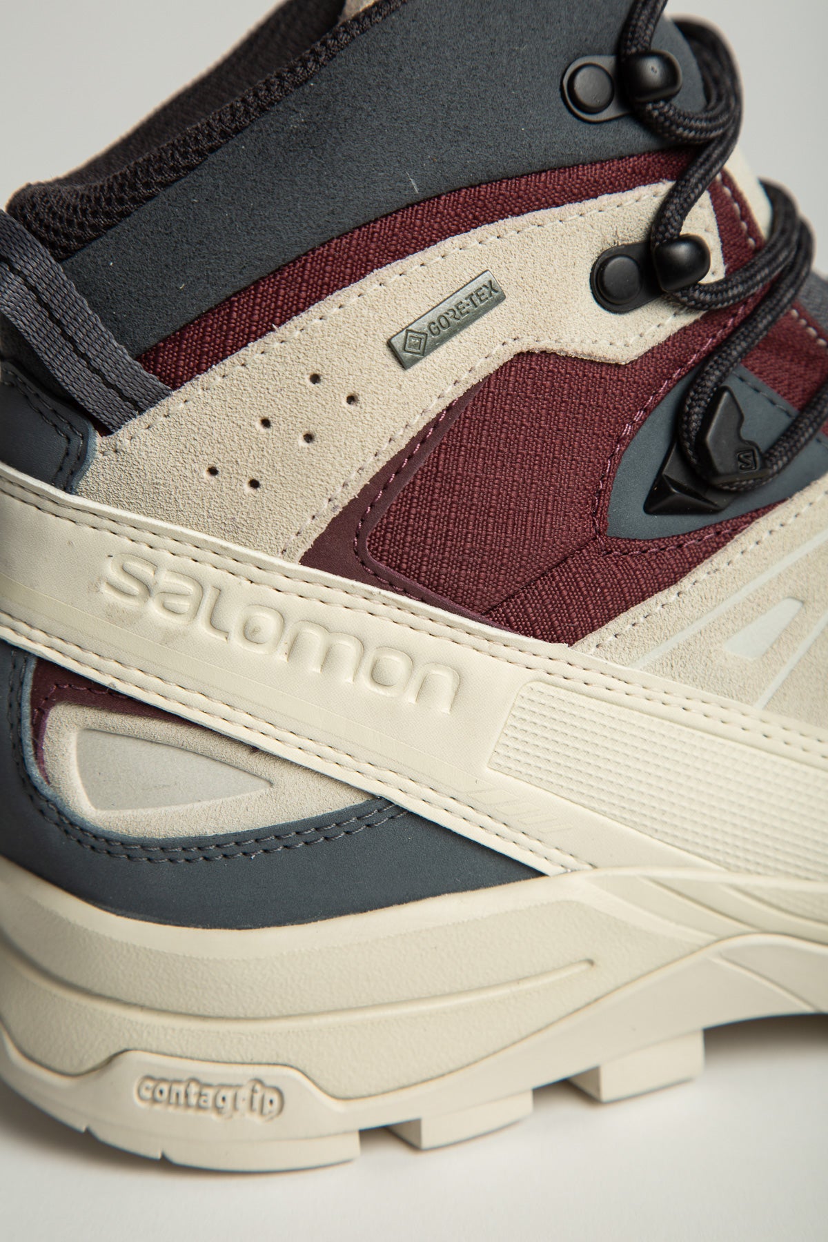 SALOMON | X-ALP MID LEATHER GORE-TEX SNEAKERS - MAXFIELD LA