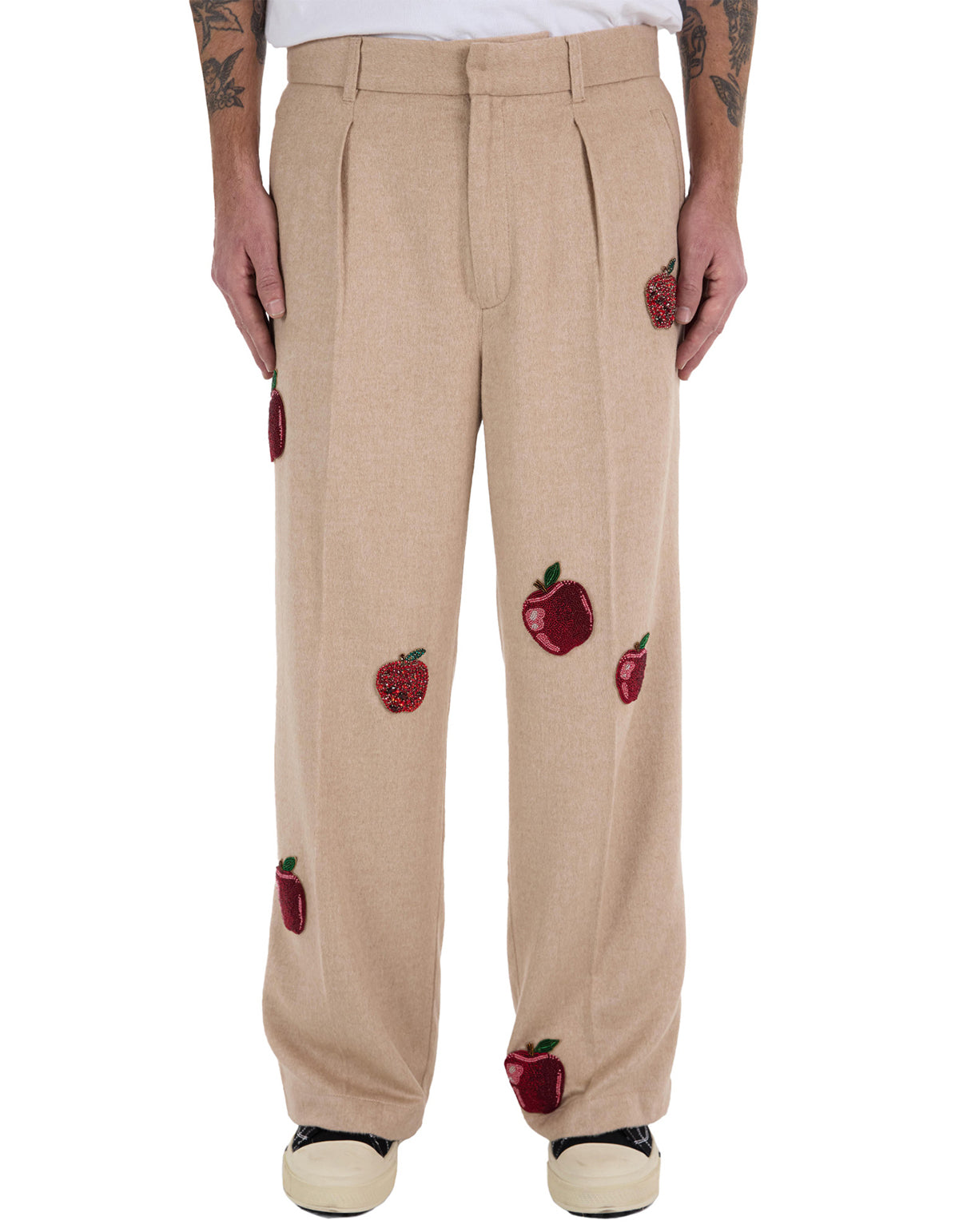 NAHMIAS | APPLE WIDE BAGGY TROUSERS - MAXFIELD LA