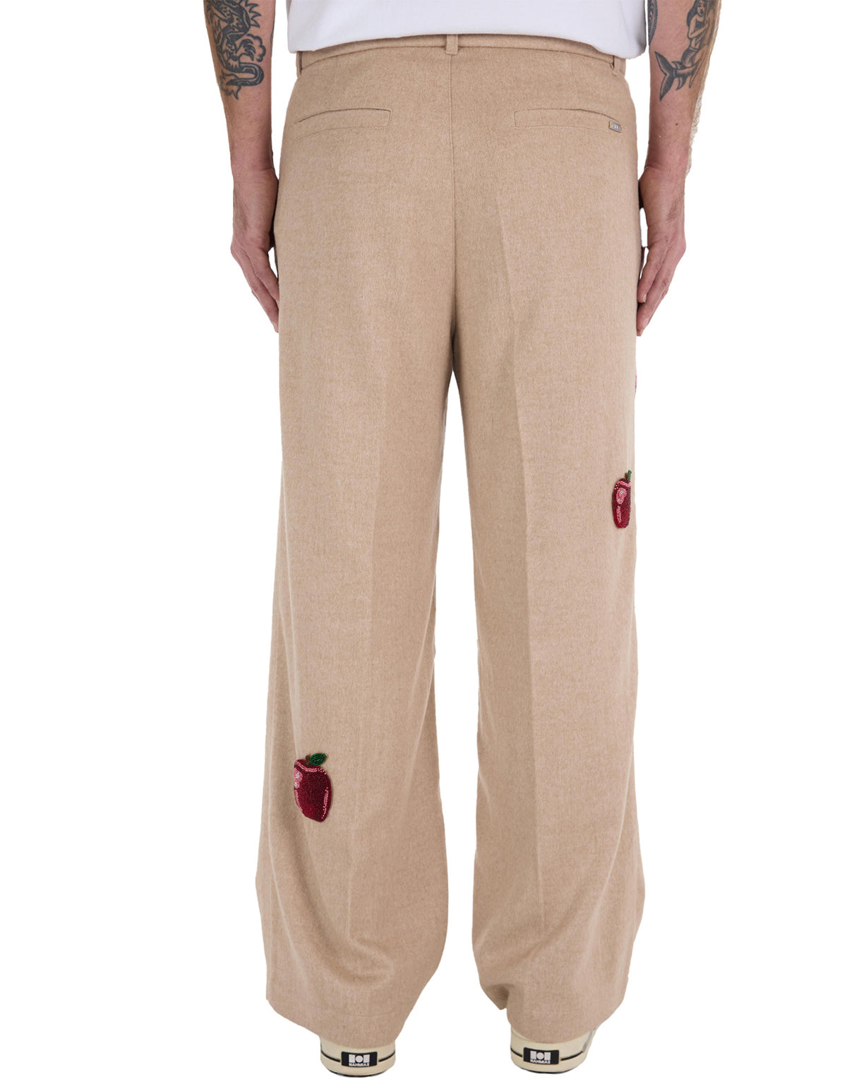 NAHMIAS | APPLE WIDE BAGGY TROUSERS - MAXFIELD LA