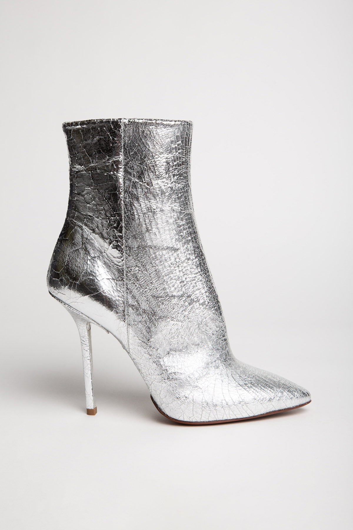 VETEMENTS | LEATHER CRACKLE BOOTS