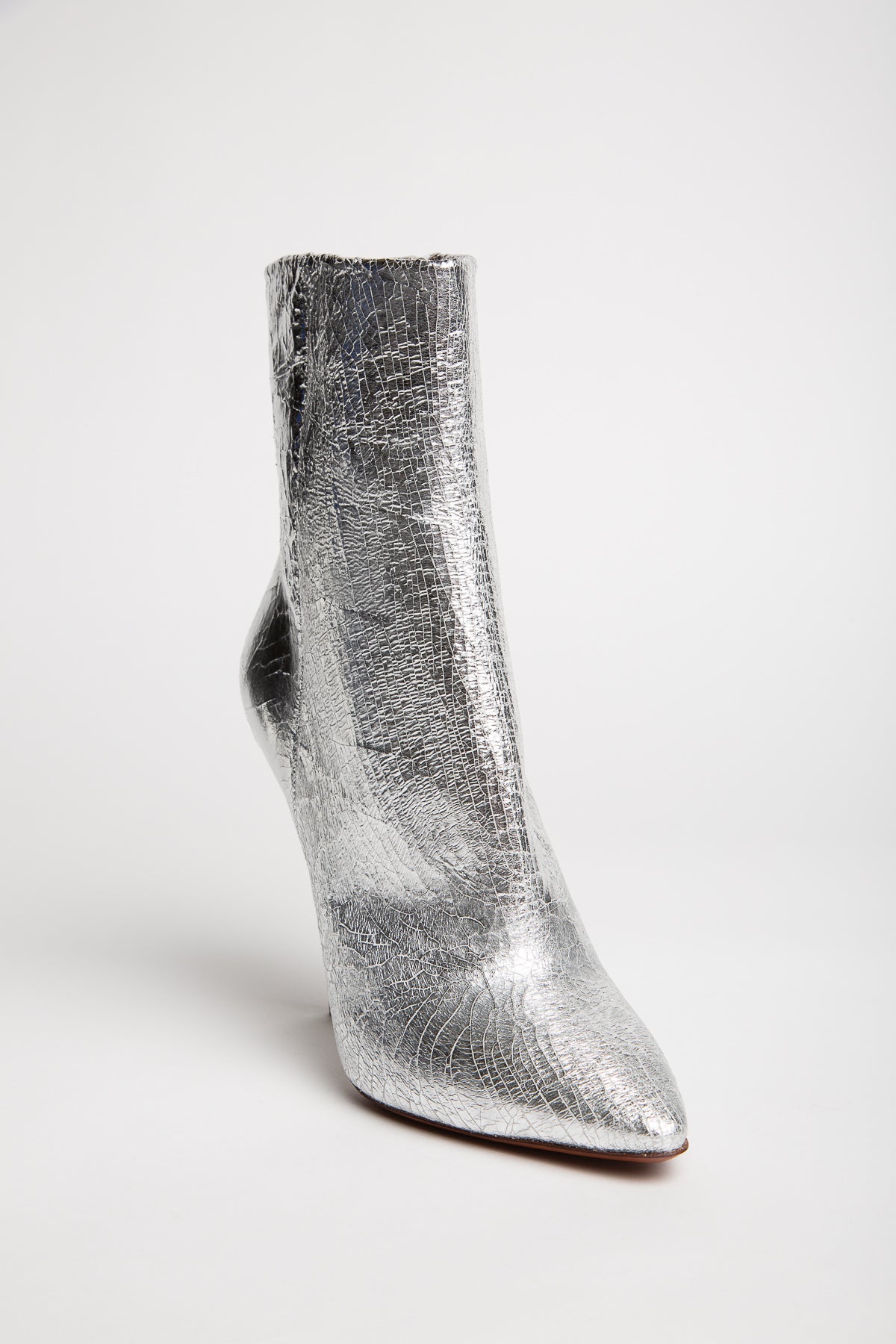 VETEMENTS | LEATHER CRACKLE BOOTS - MAXFIELD LA