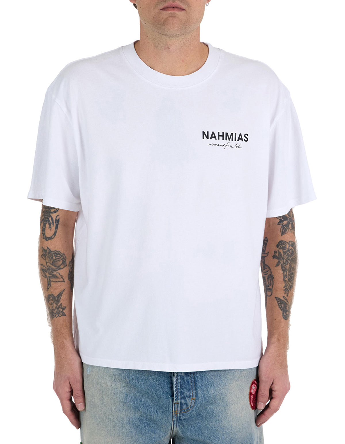 NAHMIAS | MAXFIELD BOXY TEE - MAXFIELD LA