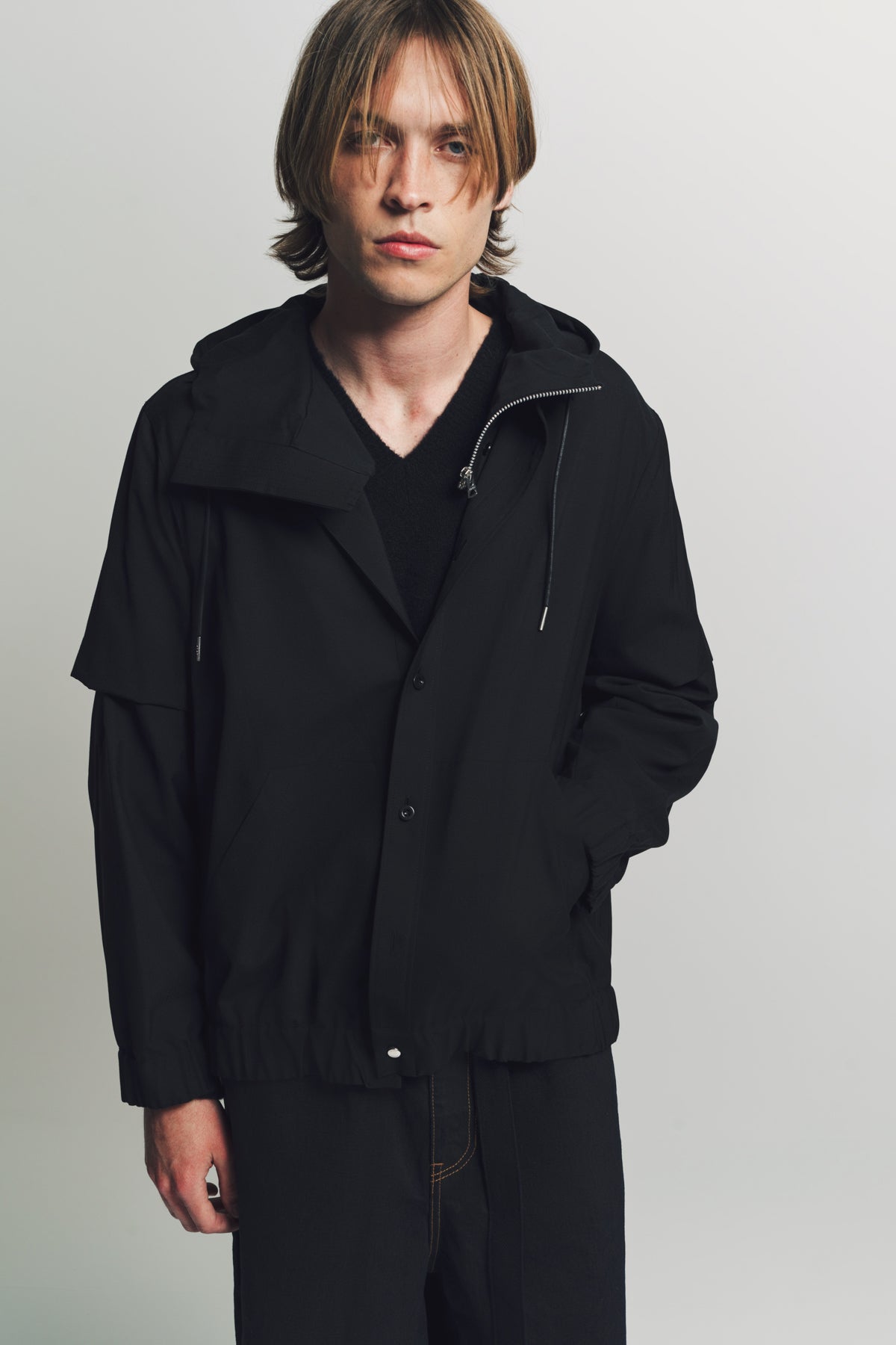 SACAI | SUITING HOODIE - MAXFIELD LA